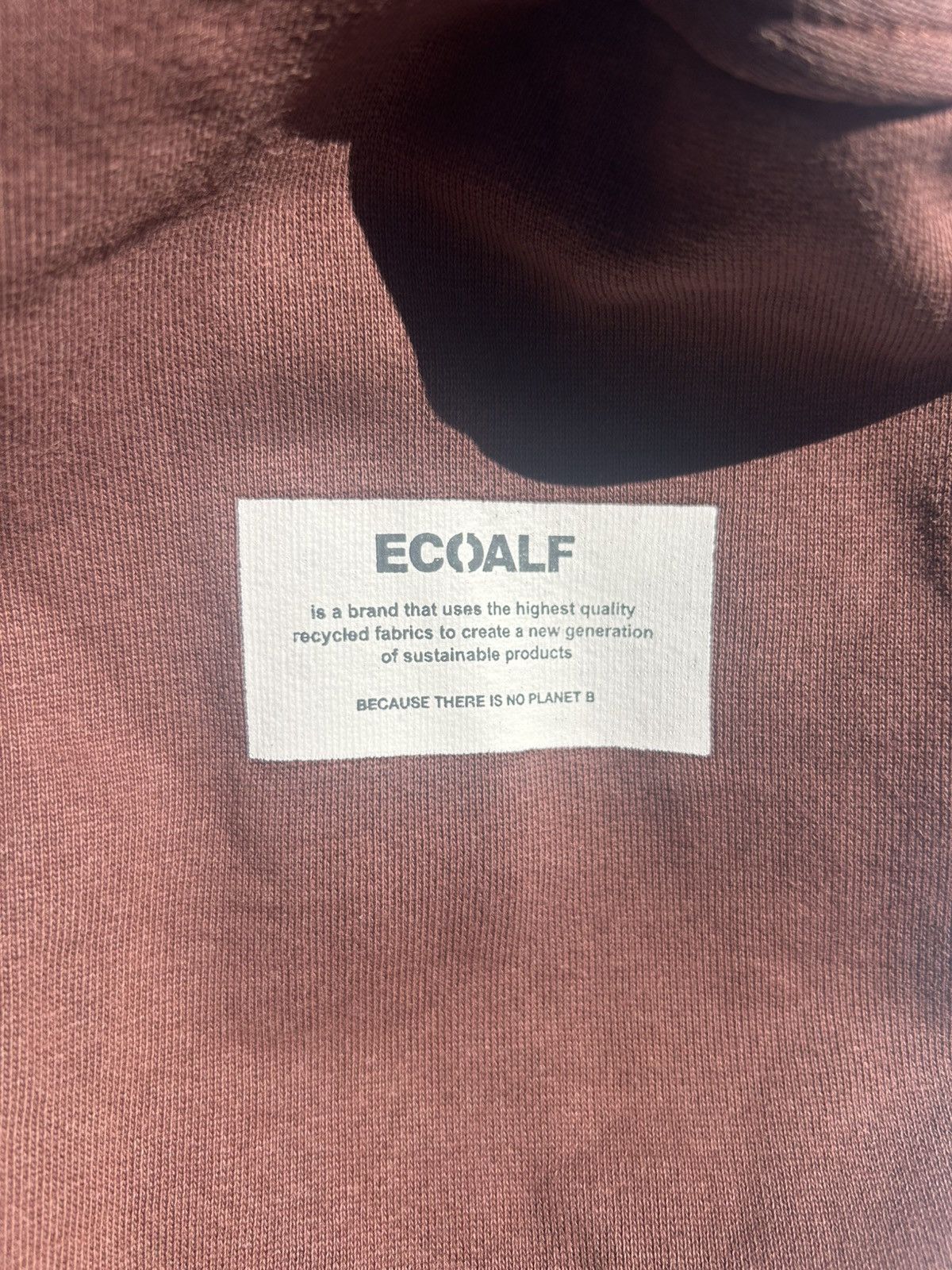 ECOALF Ecoalf Women Hoodie Brown Recycled Organic Cotton Size S Size S / US 4 / IT 40 - 6 Thumbnail