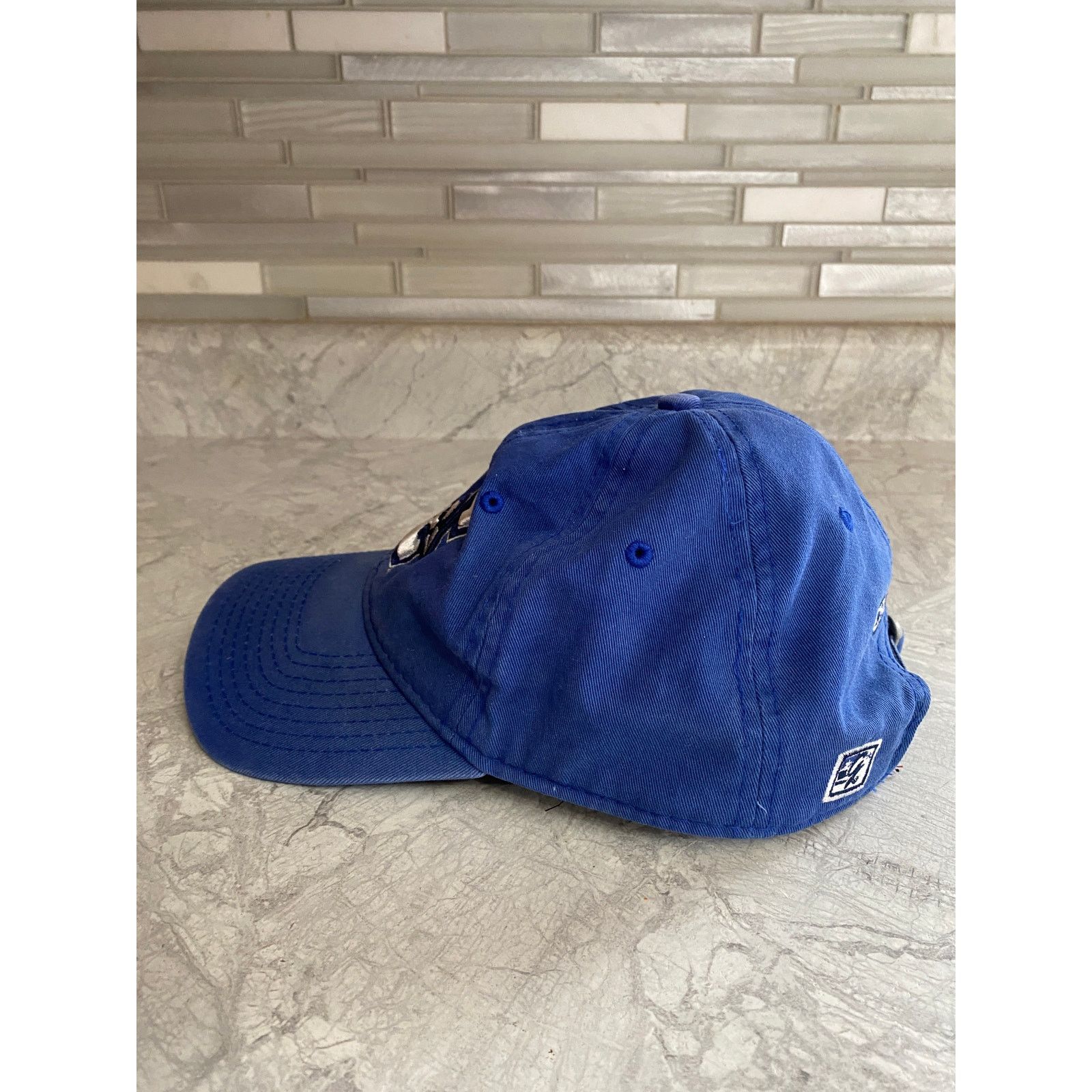 The Game Creighton Blue Jays Faded Blue Strapback Hat Size ONE SIZE - 4 Thumbnail