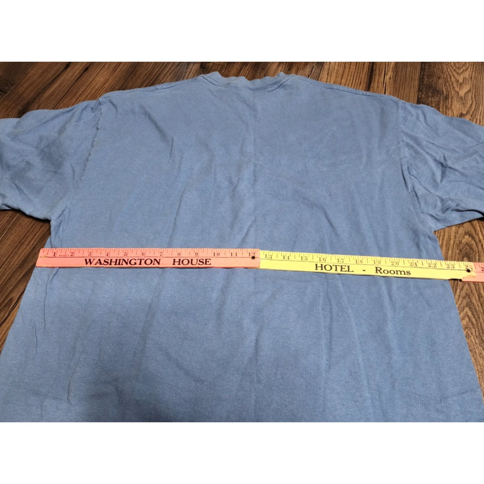 Hanes VINTAGE Men's XL Chesapeake Bay Lighthouses Travel T-Shirt Blue 90s Maryland Outdoors Size US XL / EU 56 / 4 - 3 Thumbnail