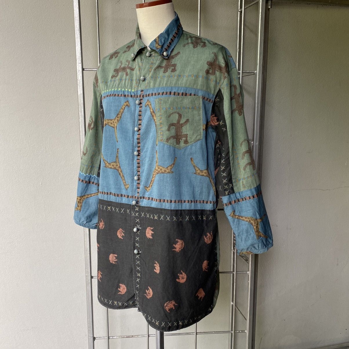 Hai Sporting Gear SPORTING GEAR HAI image SPRING & SUMMER 2002 Printed Shirt Size M / US 6-8 / IT 42-44 - 14 Thumbnail
