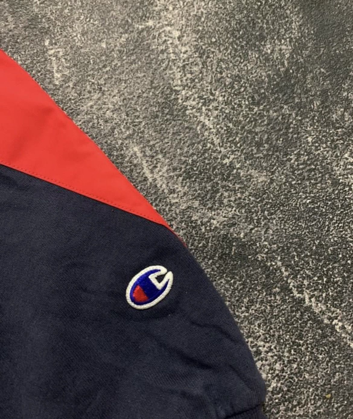 Champion × Issey Miyake × Vintage Vintage Champion X Ne-Net Issey Miyake Colour Block Hoodie Size M / US 6-8 / IT 42-44 - 3 Thumbnail