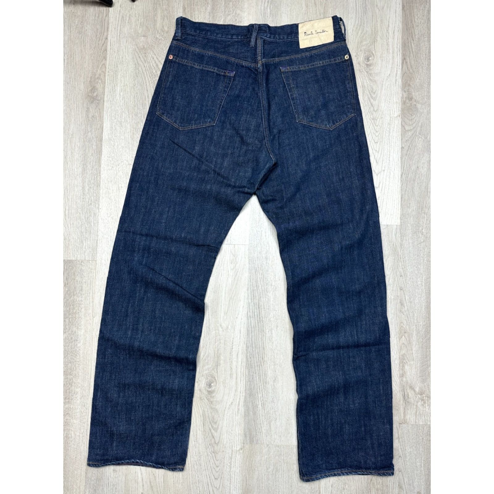 Paul Smith Paul Smith Jeans Denim Pants Mens Size 32 Blue Cotton Regular Straight 32in Inseam 32in Vintage: No Size US 32 / EU 48 - 7 Thumbnail