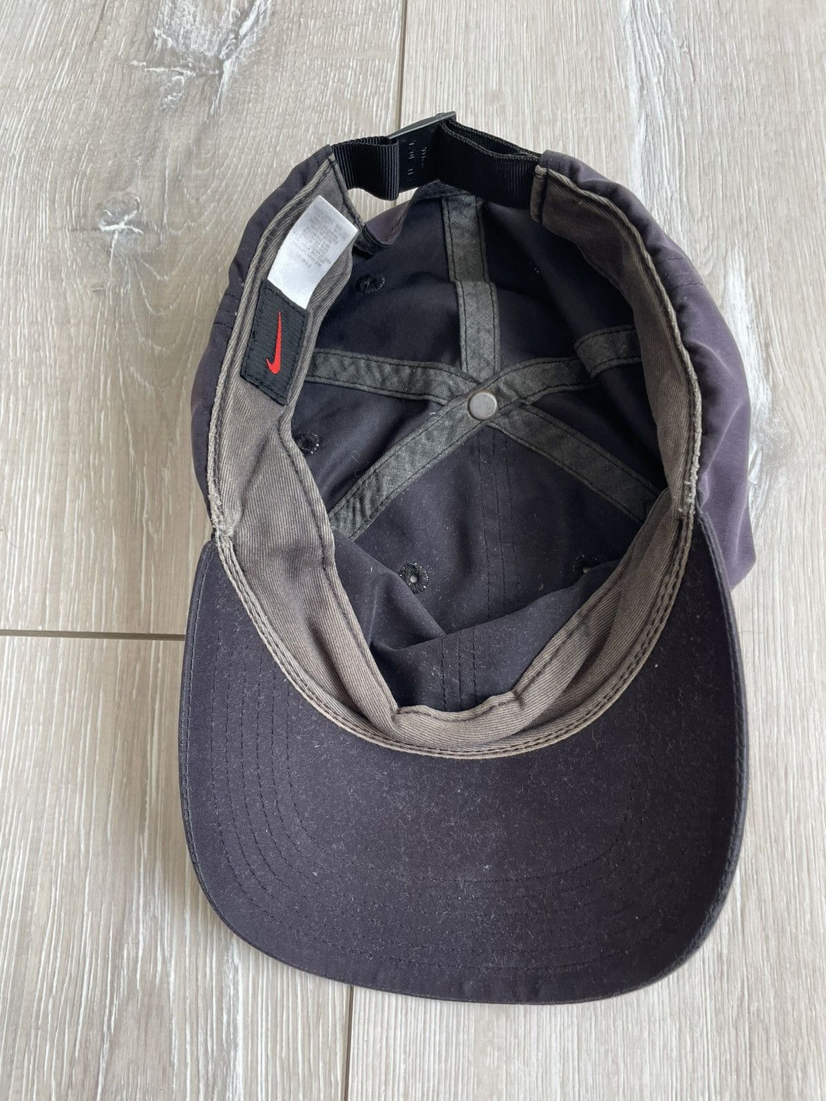 Nike × Vintage Vintage Nike Cap Hat Metal Logo Size ONE SIZE - 7 Thumbnail