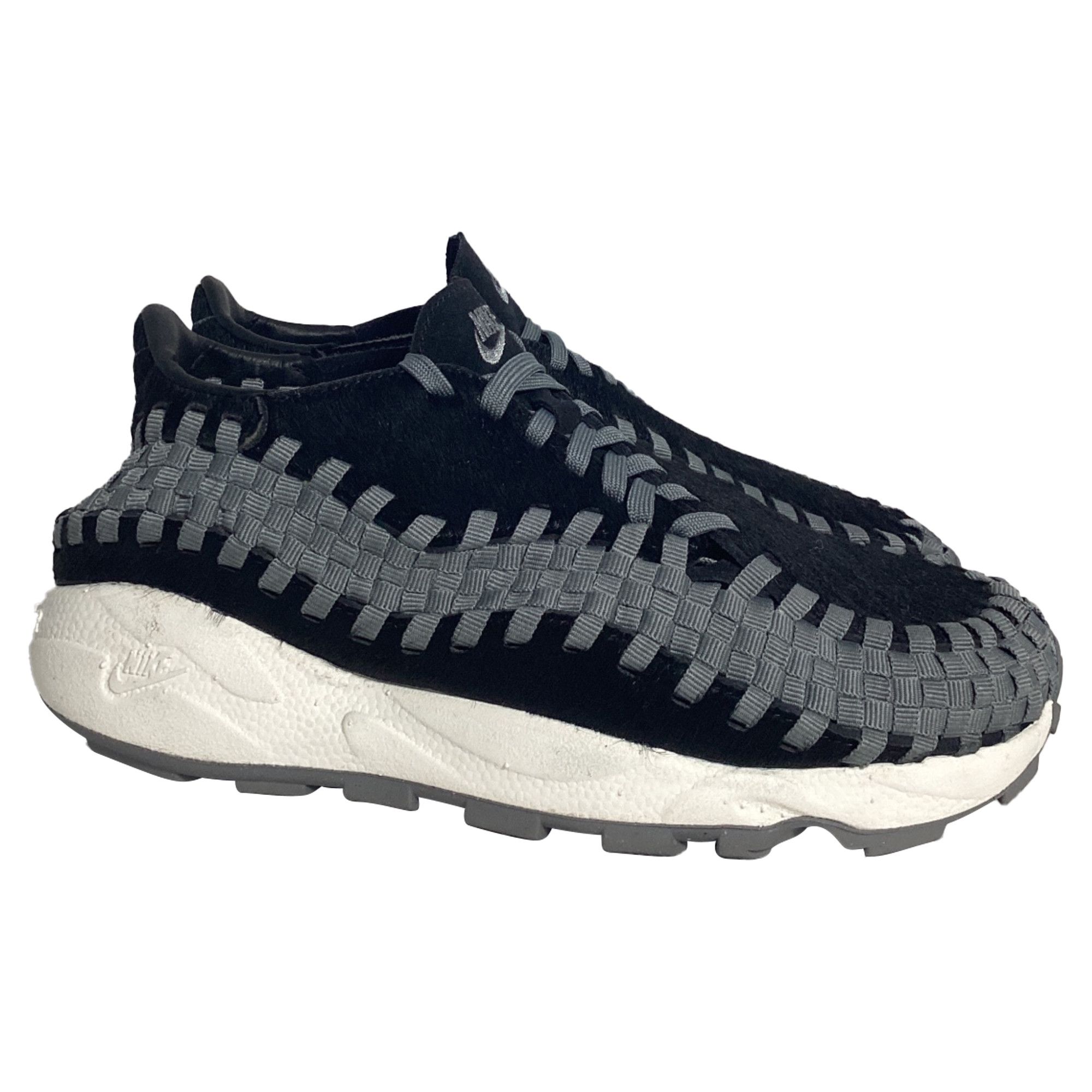 Nike Nike Air Footscape Woven Sneakers in Black Pony Hair Size US 9.5 / IT 39.5 - 1 Thumbnail