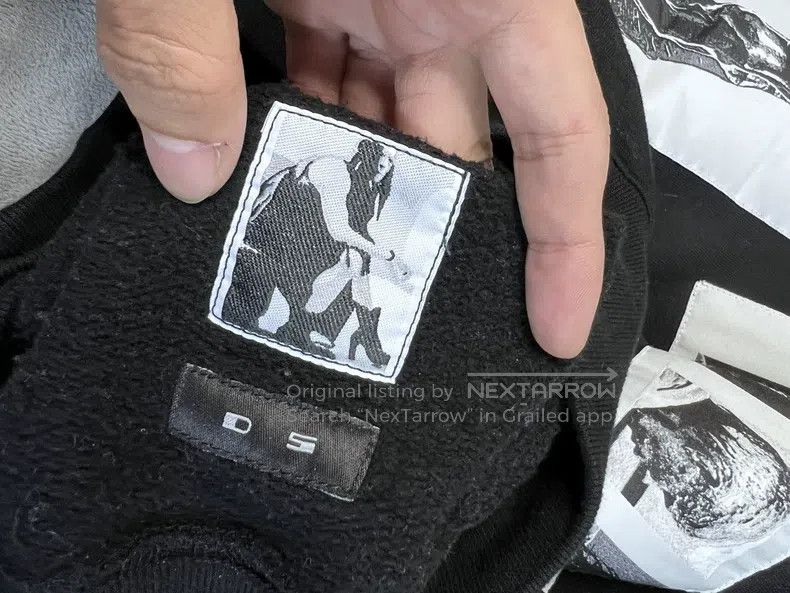 Rick Owens Rick Owens Drkshdw multiple thread patch sweatshirt Size US XS / EU 42 / 0 - 5 Thumbnail