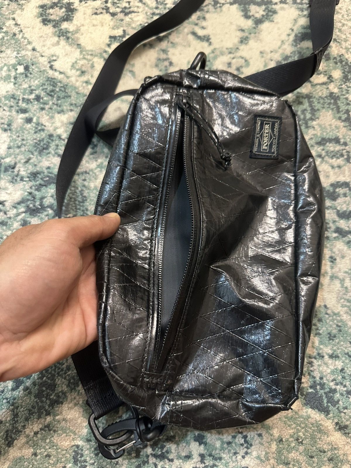 Porter Porter Japan x Beams Enamel Croc Sling Bag Size ONE SIZE - 19 Thumbnail