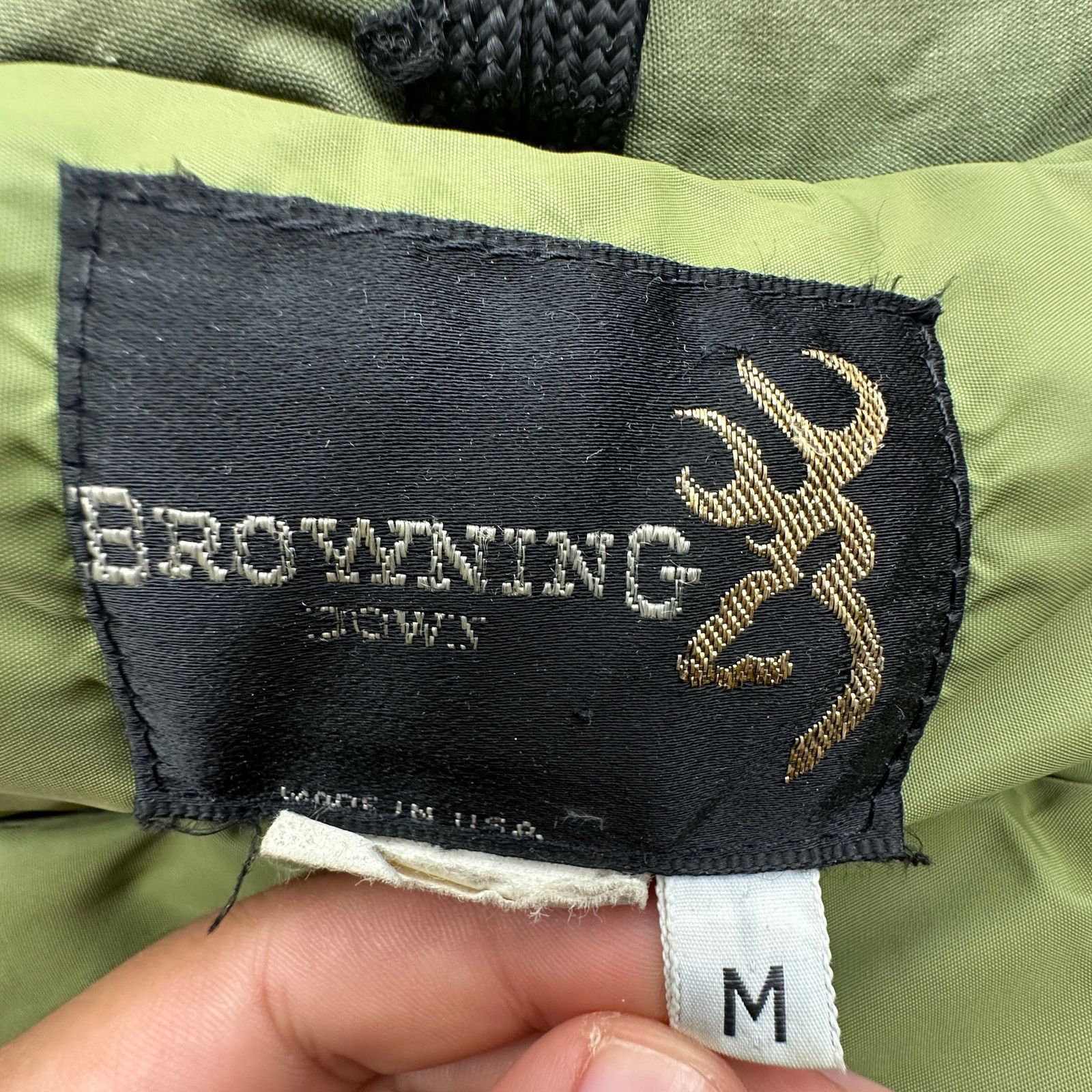 Other VTG 80s 90s Browning Down Fill Puffer Jacket Medium Quilted Size US M / EU 48-50 / 2 - 4 Thumbnail