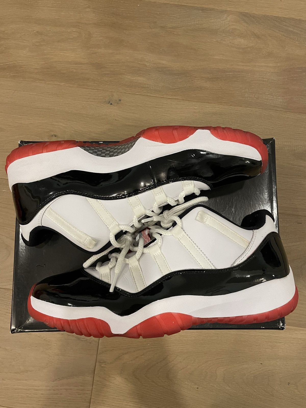 image of Jordan Nike Air Jordan 11 Retro Low Shoes in White, Men's (Size 12)
