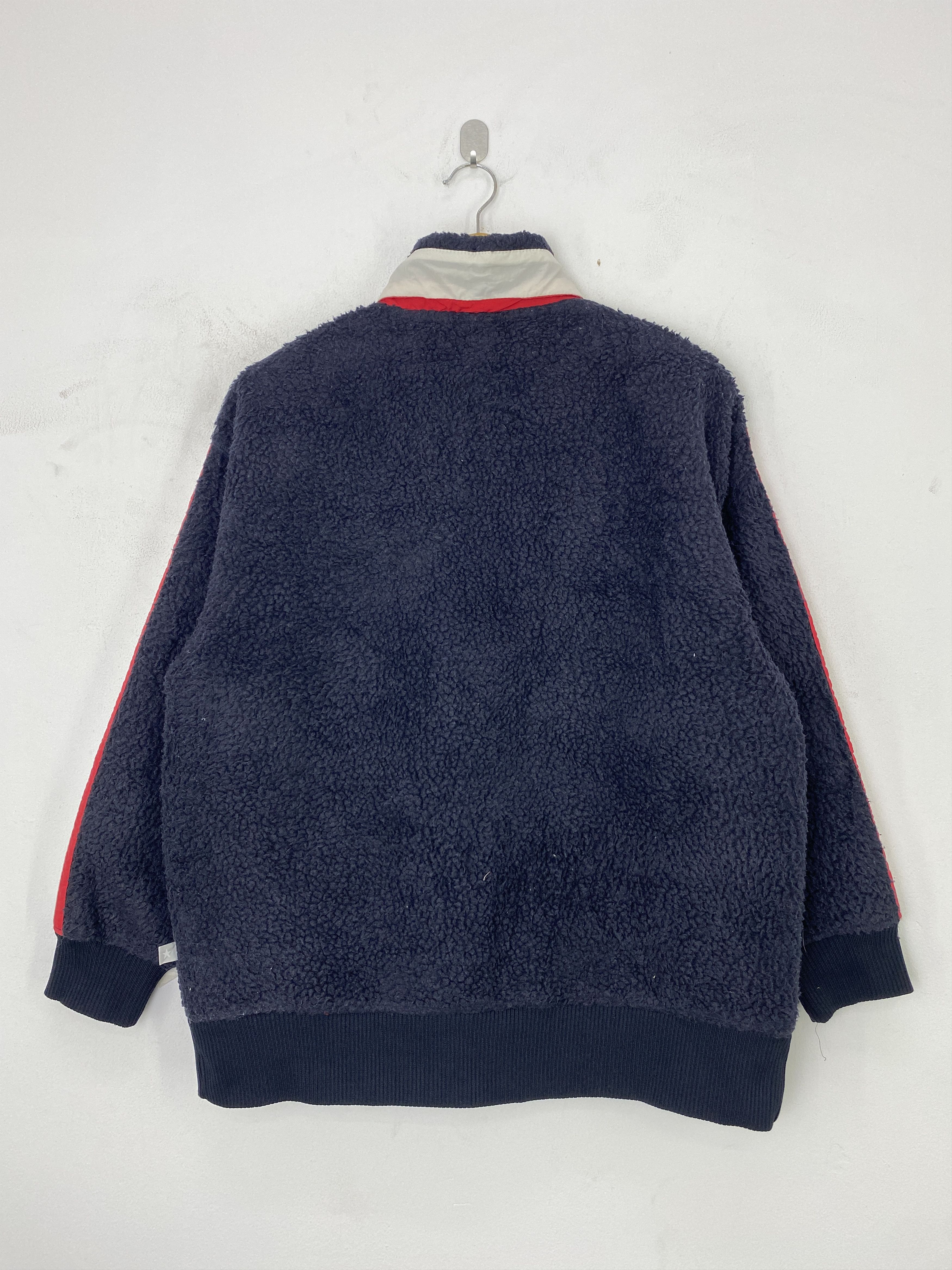 Converse Vintage Converse Fleece Zipper Jacket JA0144 Size US L / EU 52-54 / 3 - 2 Thumbnail