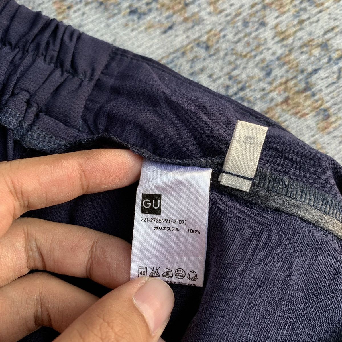 Japanese Brand Rare Japanese Brand Yohji Style GU Ultra Wide Pants Size US 30 / EU 46 - 7 Thumbnail