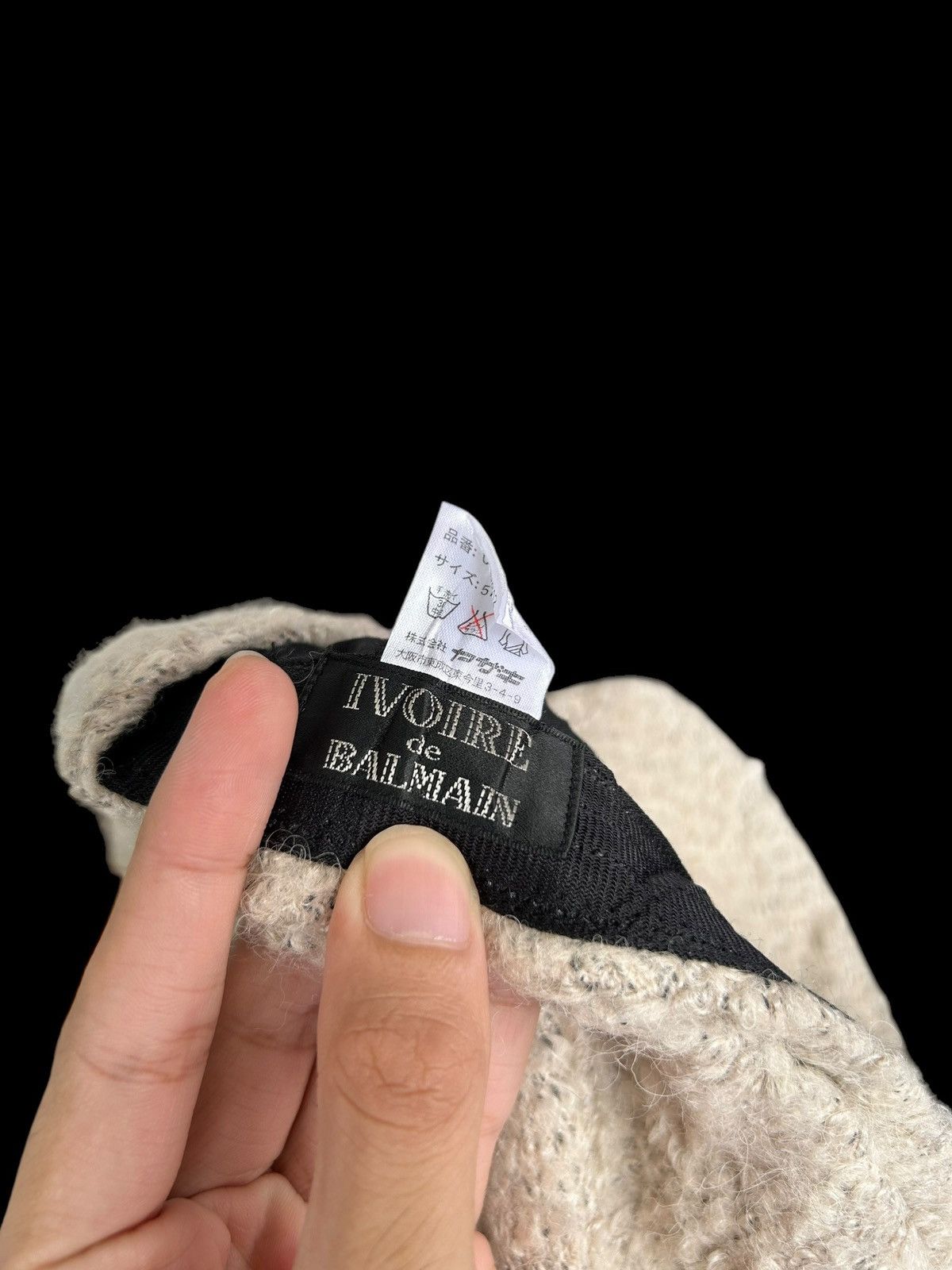Japanese Brand × Kapital × Vintage Balmain Vtg hairy Rare Design Hats ☠️☠️ Size ONE SIZE - 7 Thumbnail