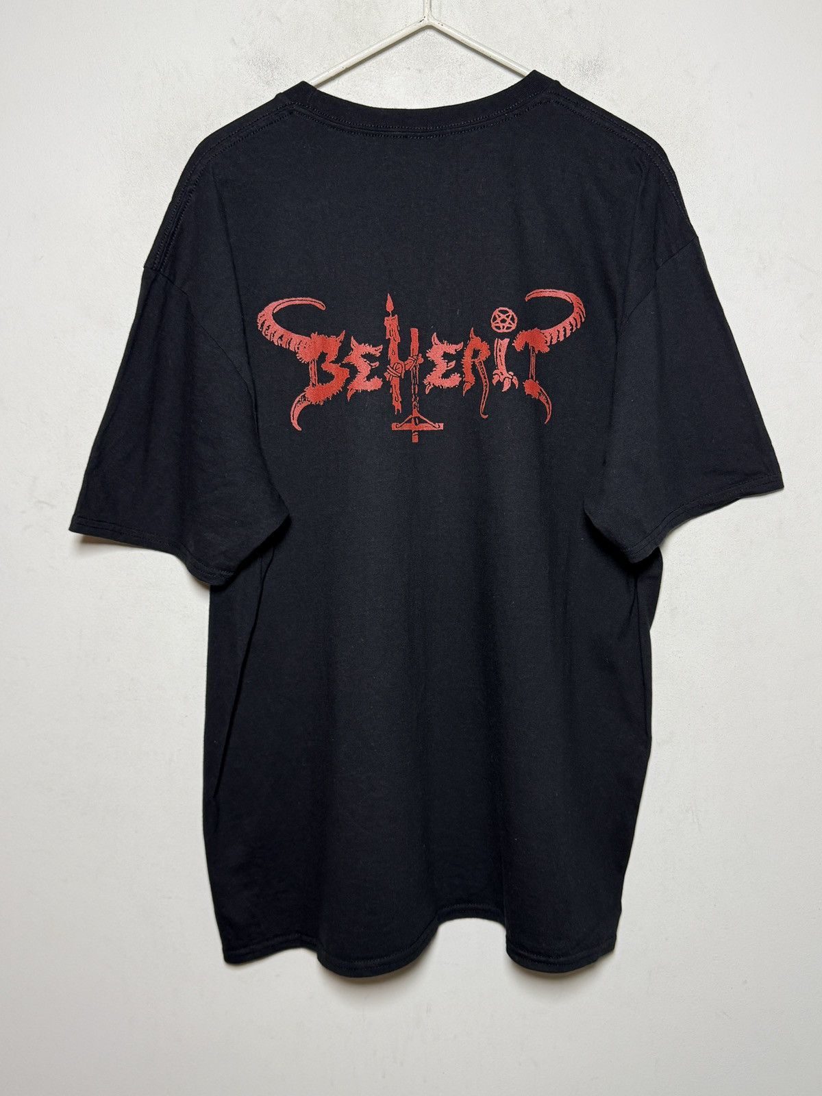 Band Tees Beherit vintage black metal graphic tee Size US XL / EU 56 / 4 - 4 Thumbnail