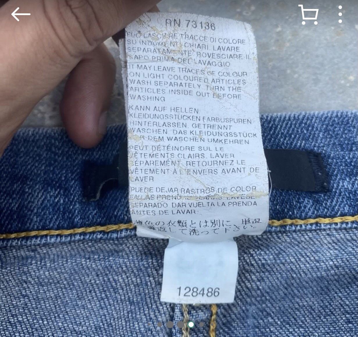 Max Mara × Weekend Max Mara 🔥🔥✅VTG MAX MARA WEKEND LINE BOOTCUT/FLARE JEANS Size 29" - 11 Thumbnail