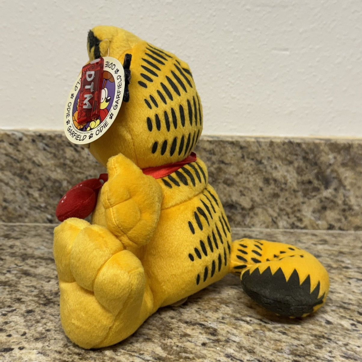 Vintage Vintage Garfield Te Quiero” 10” Spanish Valentines Day Plush Size ONE SIZE - 2 Thumbnail