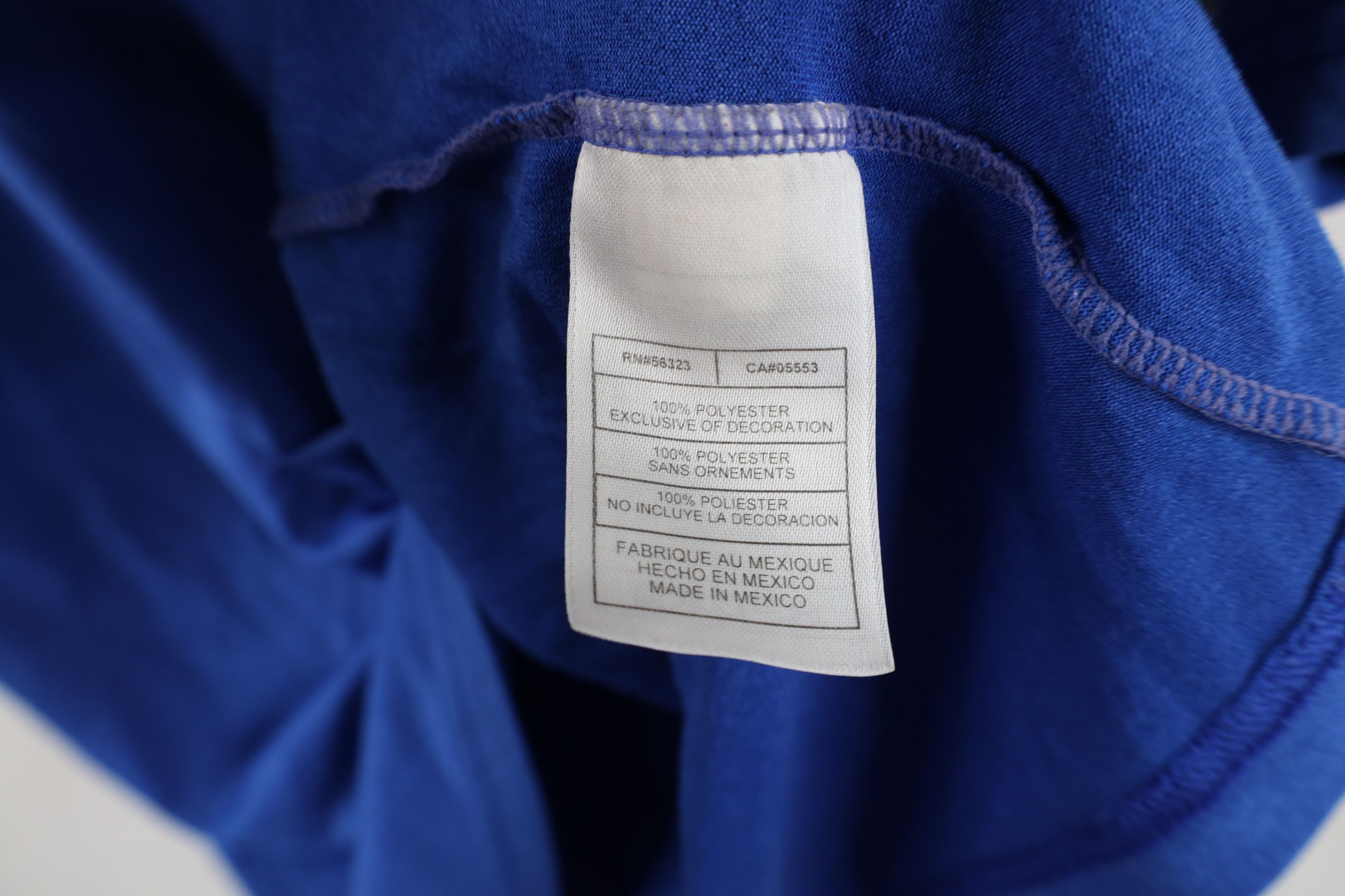 Nike Vintage Y2K Nike Scott Mini Swoosh Short Sleeve T-Shirt Blue Size US L / EU 52-54 / 3 - 10 Thumbnail