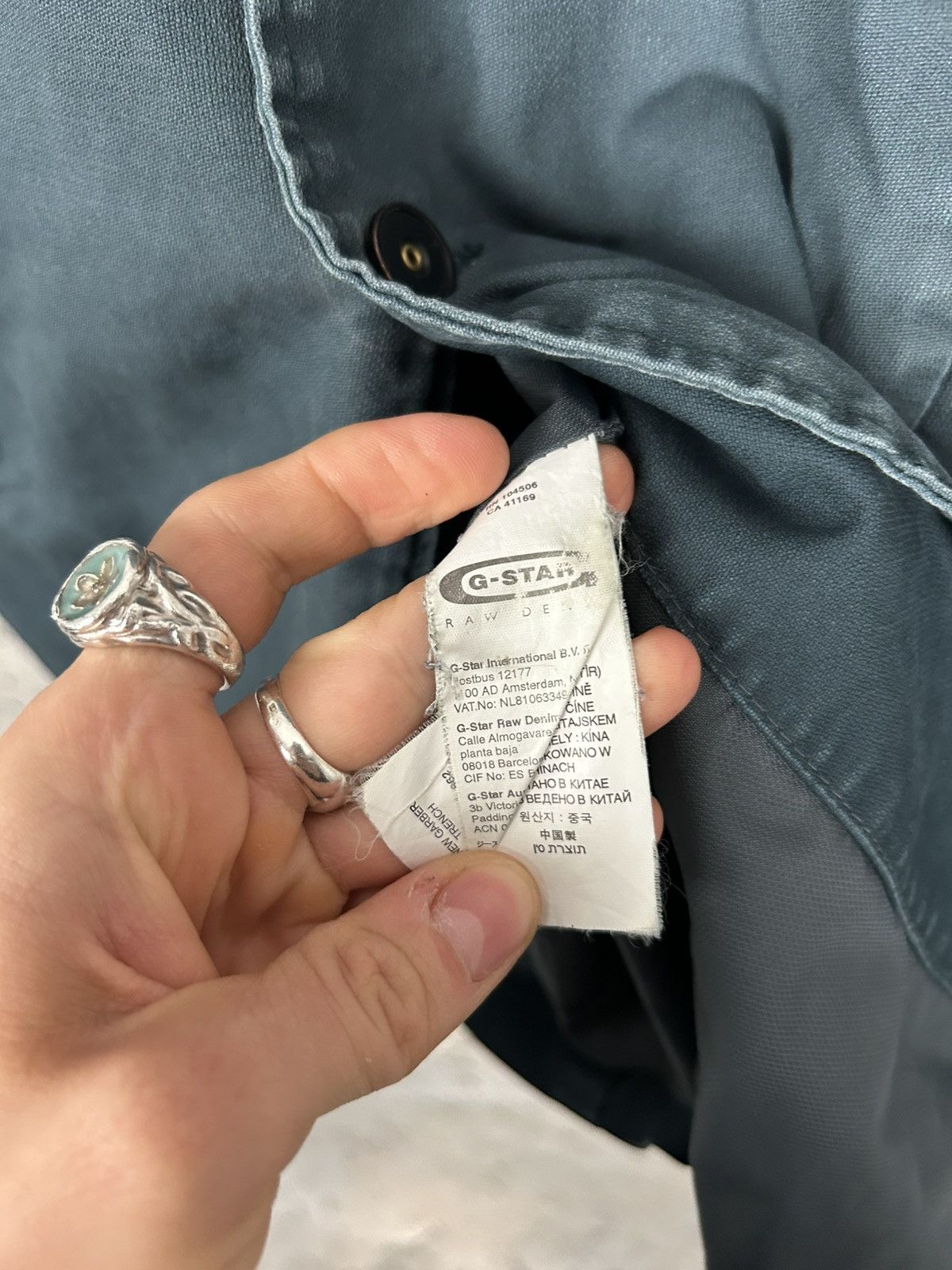 G-Star G-star Raw Light Jacket Grunge Punk Avant Garde Designer Size US S / EU 44-46 / 1 - 7 Thumbnail