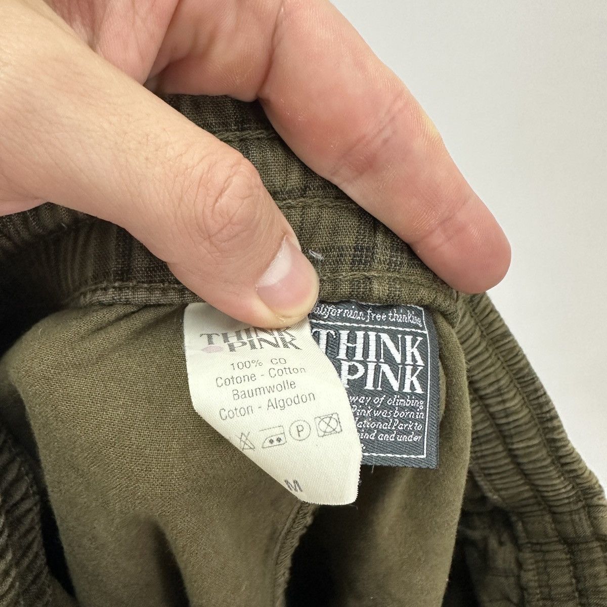 Vintage Vintage 90s Think Pink checkered casual pants Japanese y2k Size US 32 / EU 48 - 10 Thumbnail