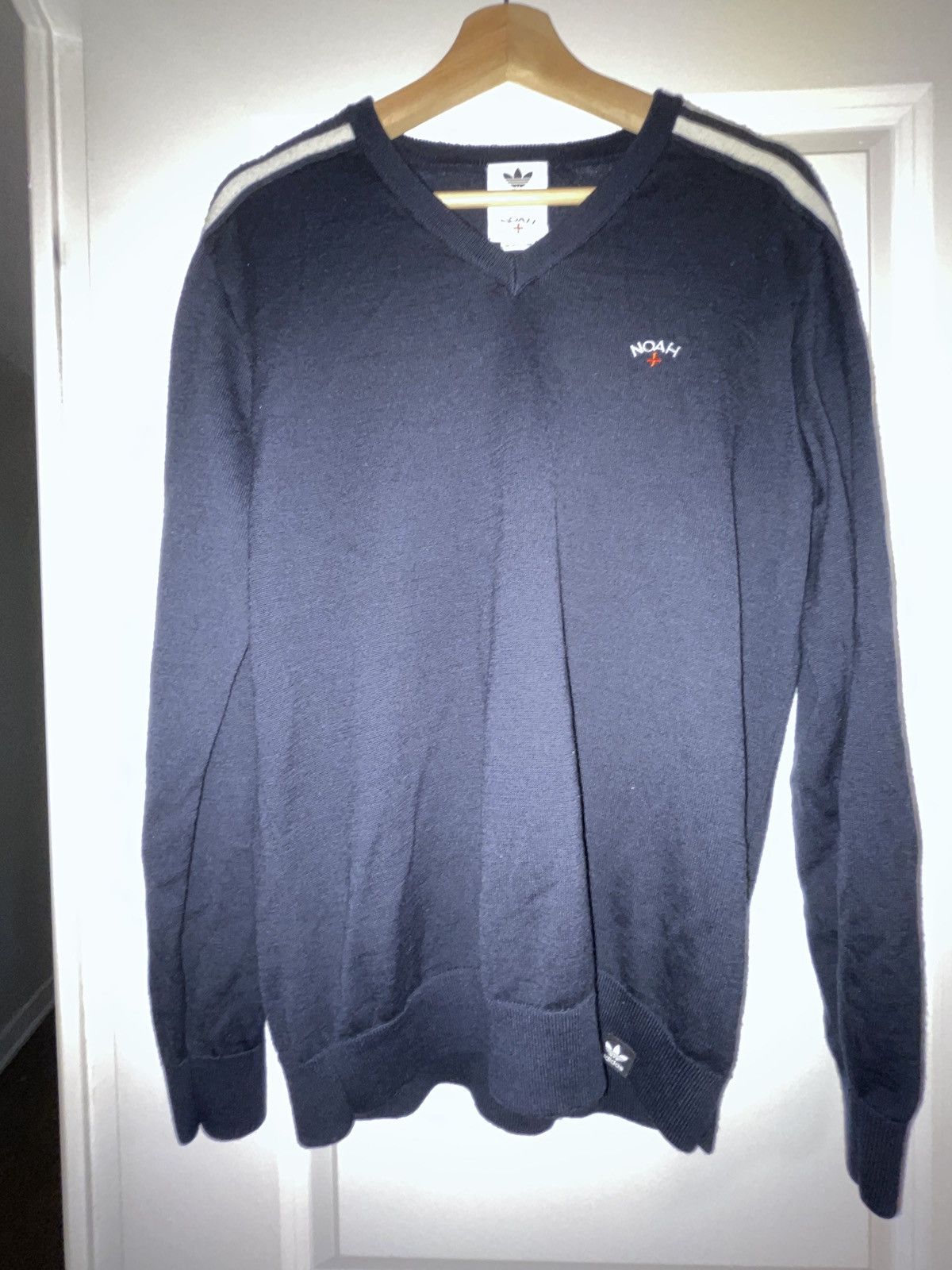 Noah Adidas Sweater Noah X Adidas Core Logo Raglan Hoodie Men's