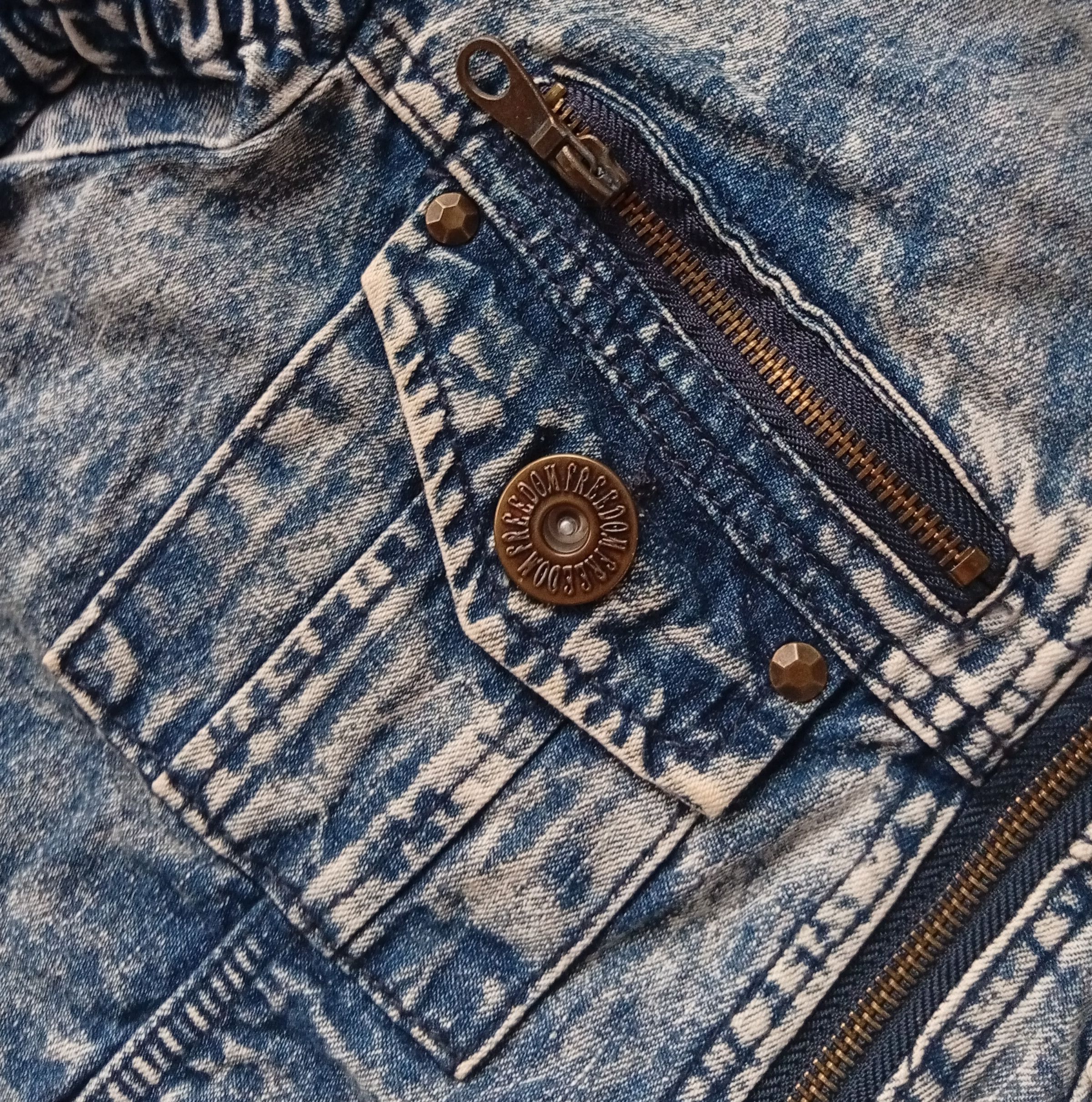 Japanese Brand Skinny Lip bono acid wash jacket Size US M / EU 48-50 / 2 - 5 Thumbnail