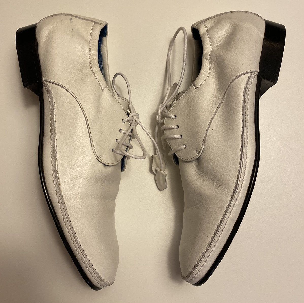 Quercioli Derby in smooth leather Size US 7 / IT 37 - 2 Thumbnail