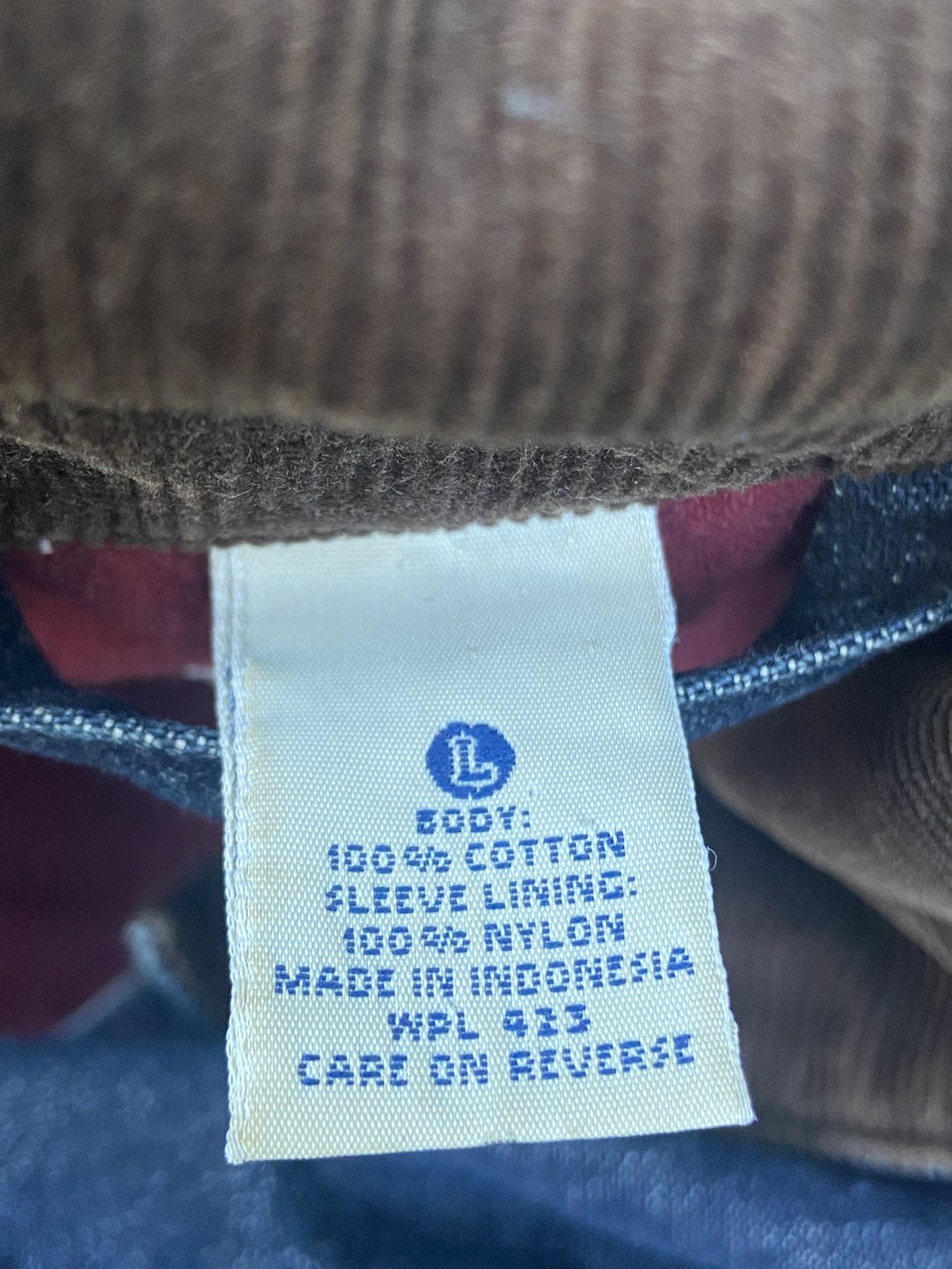 Levi's Vintage LEVIS Jean Jacket Men Large L Denim Chore Corduroy Size US L / EU 52-54 / 3 - 9 Thumbnail