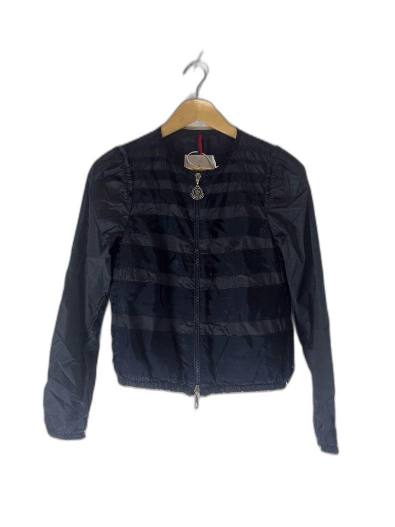 Moncler Moncler Ruffle Sleeve Windbreaker Jacket Size US XXS / EU 40 - 1 Thumbnail