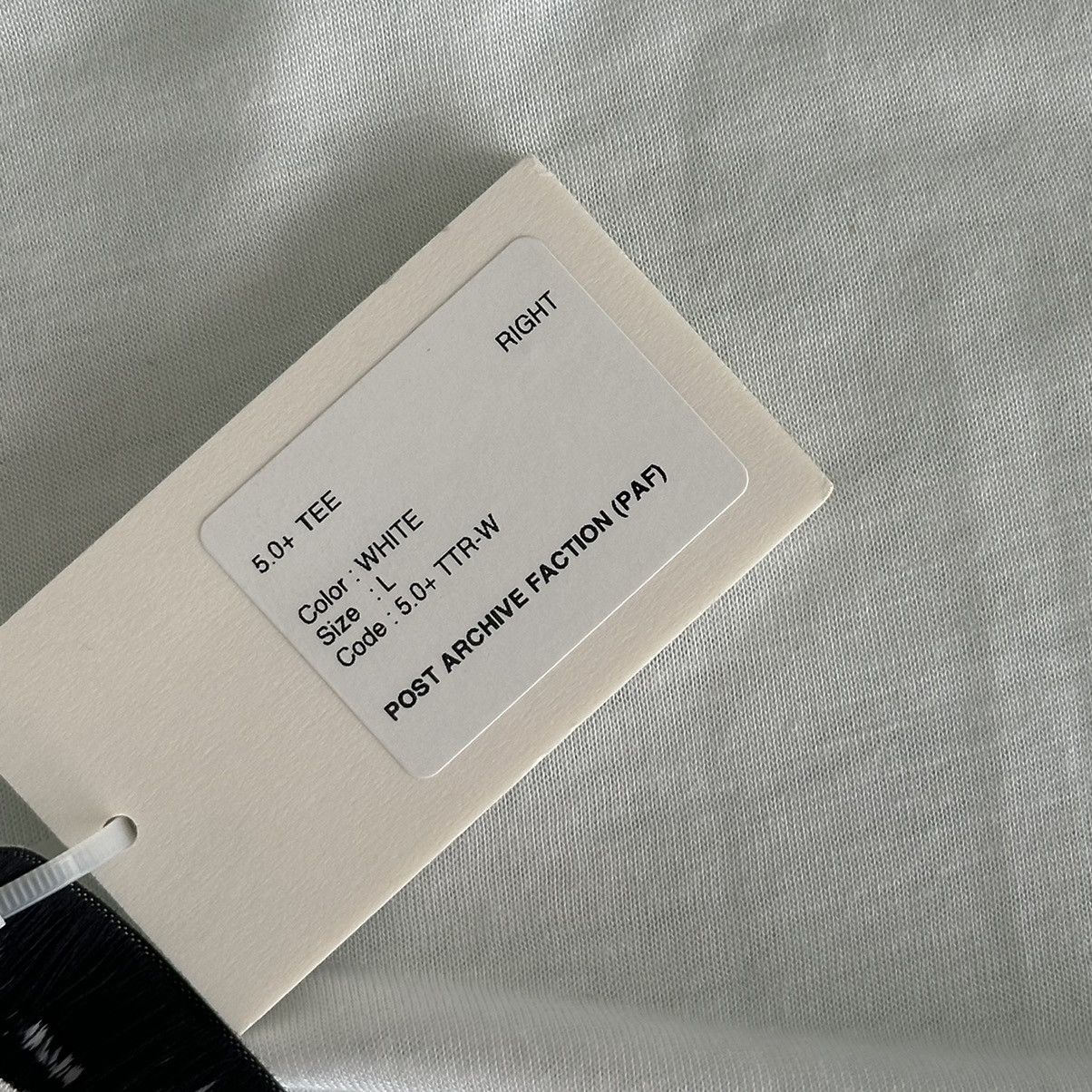 POST ARCHIVE FACTION (PAF) Post Archive Faction - 5.0+ Tee Right Size US L / EU 52-54 / 3 - 6 Thumbnail