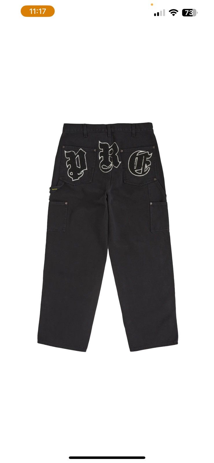 Supreme Supreme old English double knee painter pants | Grailed