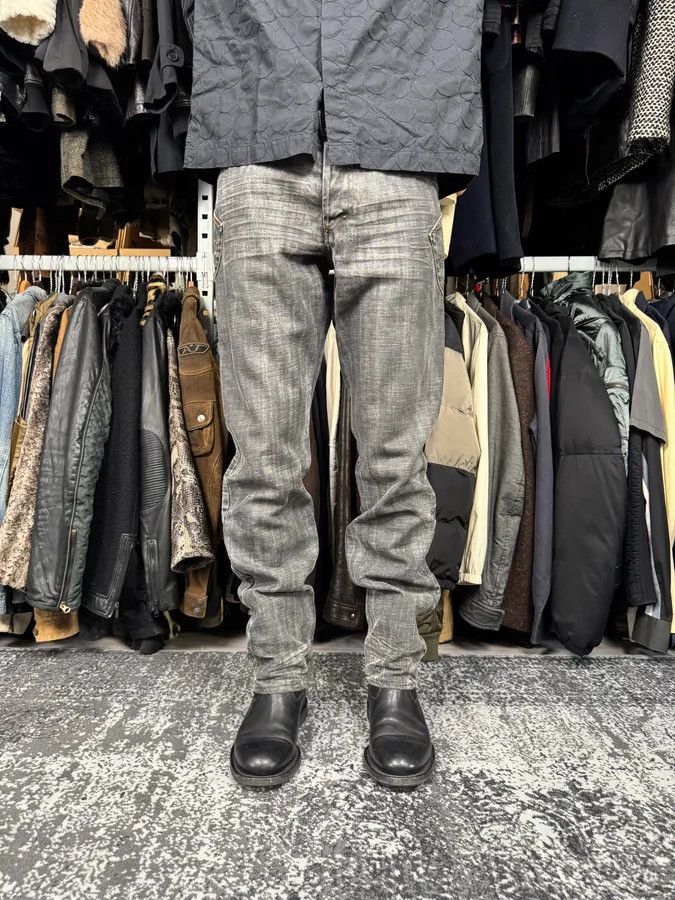 Dolce & Gabbana AW2003 Dolce & Gabbana Grey Raw Denim Jeans Size US 32 / EU 48 - 3 Thumbnail