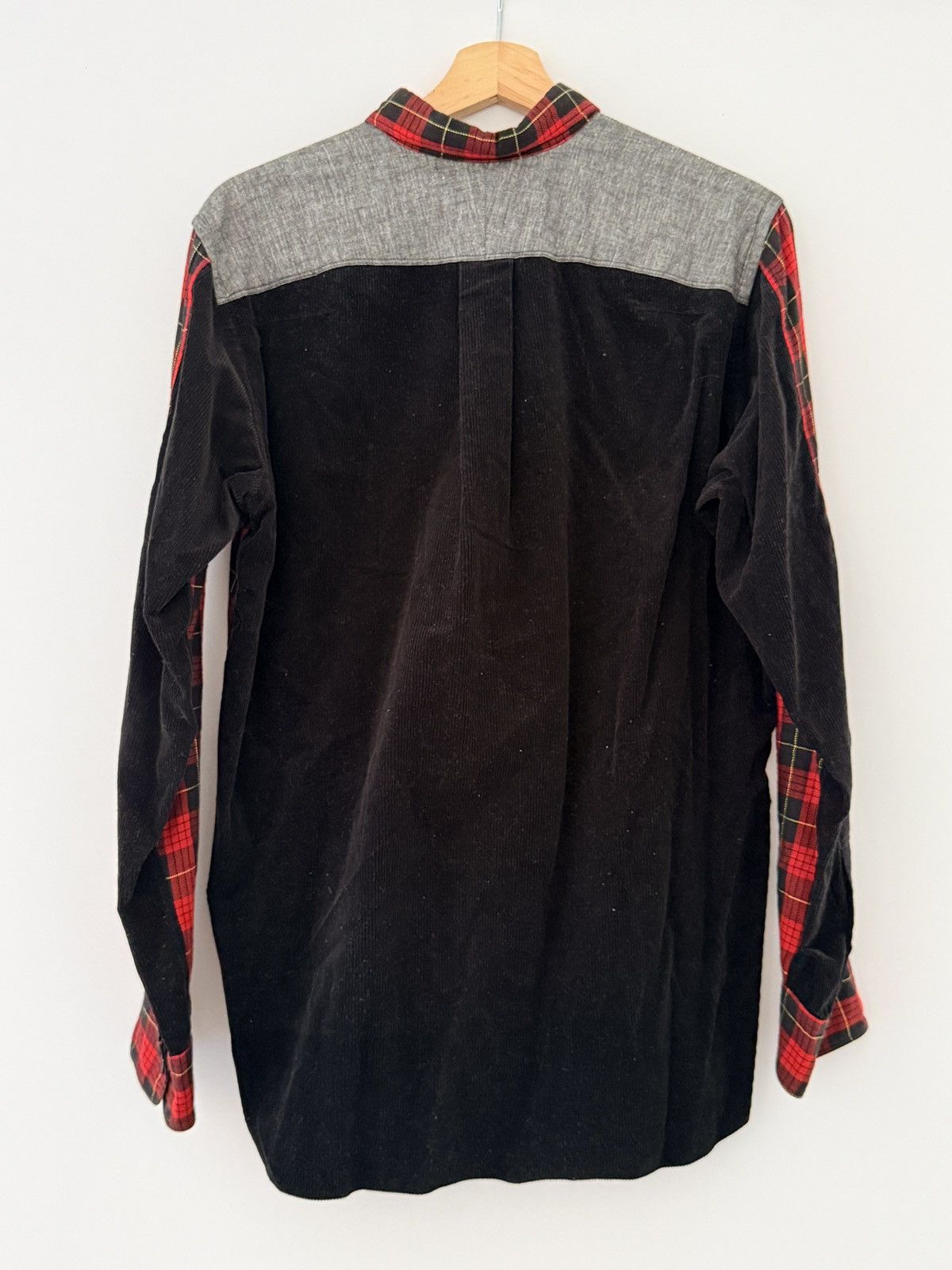 Junya Watanabe Junya Watanabe MAN Multi-Fabric Patchwork Shirt — AW2010/11 Size US M / EU 48-50 / 2 - 2 Thumbnail