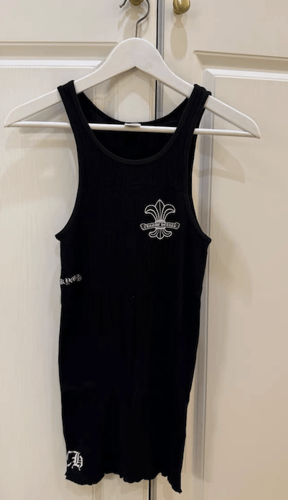 Chrome Hearts Chrome Hearts Black Scroll Vest with Fleur-de-Lis Motif Size US XS / EU 42 / 0 - 1 Thumbnail