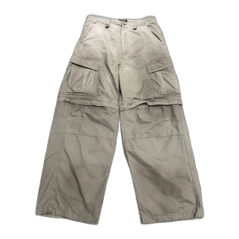 Balenciaga Balenciaga distressed detachable cargo pants Size US 44 / EU 60 - 1 Thumbnail