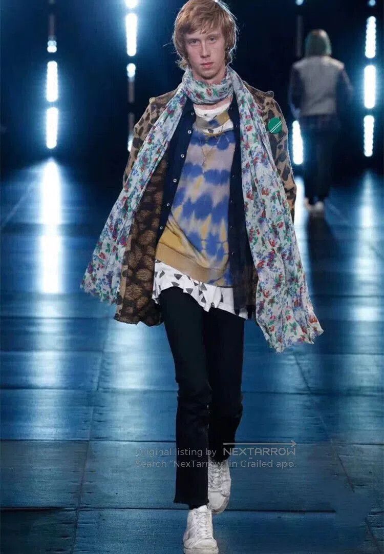 Saint Laurent Paris Saint Laurent 16SS Tie-Dye Sweatshirt. Size US L / EU 52-54 / 3 - 7 Thumbnail