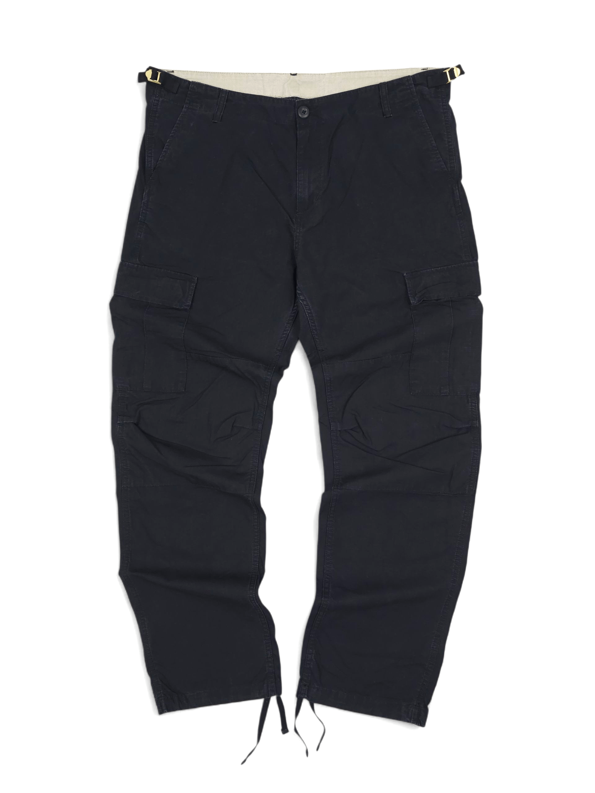 Carhartt 💎 Vintage Carhartt Aviation Black Cargo Pants 38x32 Size US 38 / EU 54 - 2 Thumbnail