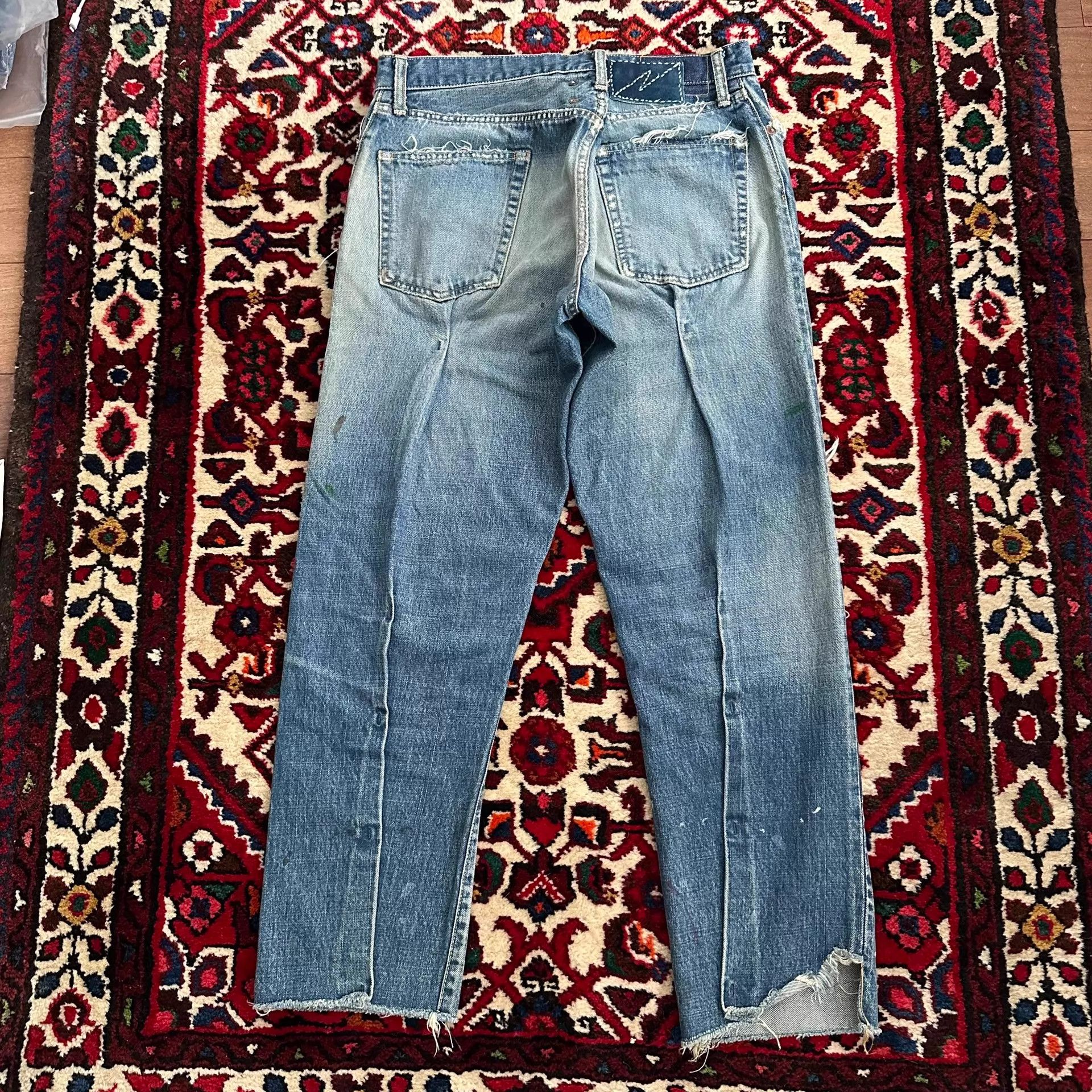 Visvim visvim 23AW Journeyman Destroyed Jeans Size 2 D41 D44 D40 Size US 32 / EU 48 - 2 Thumbnail