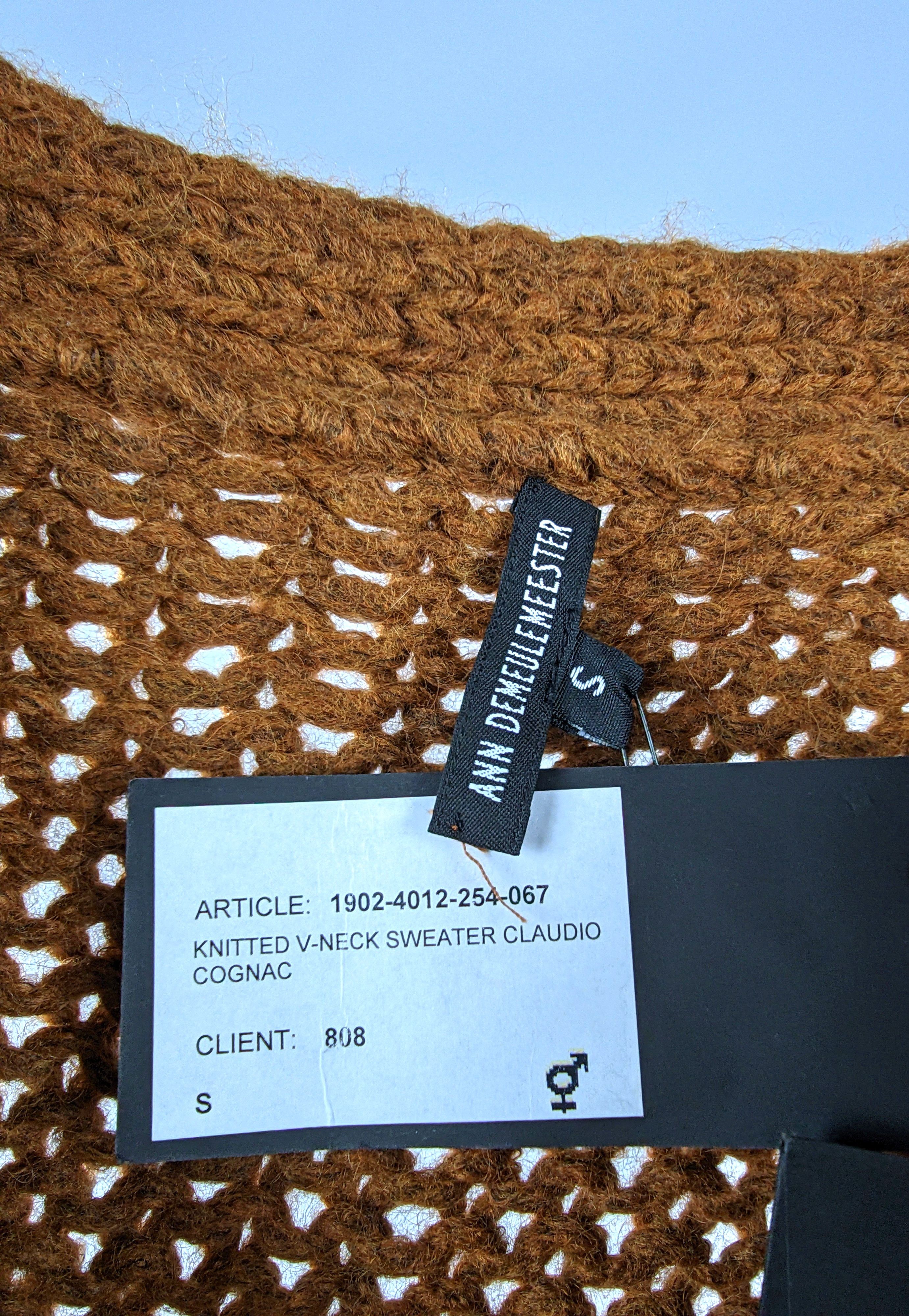 Ann Demeulemeester Ann Demeulemeester sweater Size US L / EU 52-54 / 3 - 4 Thumbnail