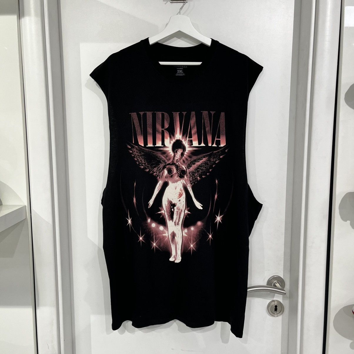 Nirvana Nirvana Tank Top Black Size US XXL / EU 58 / 5 - 1 Thumbnail