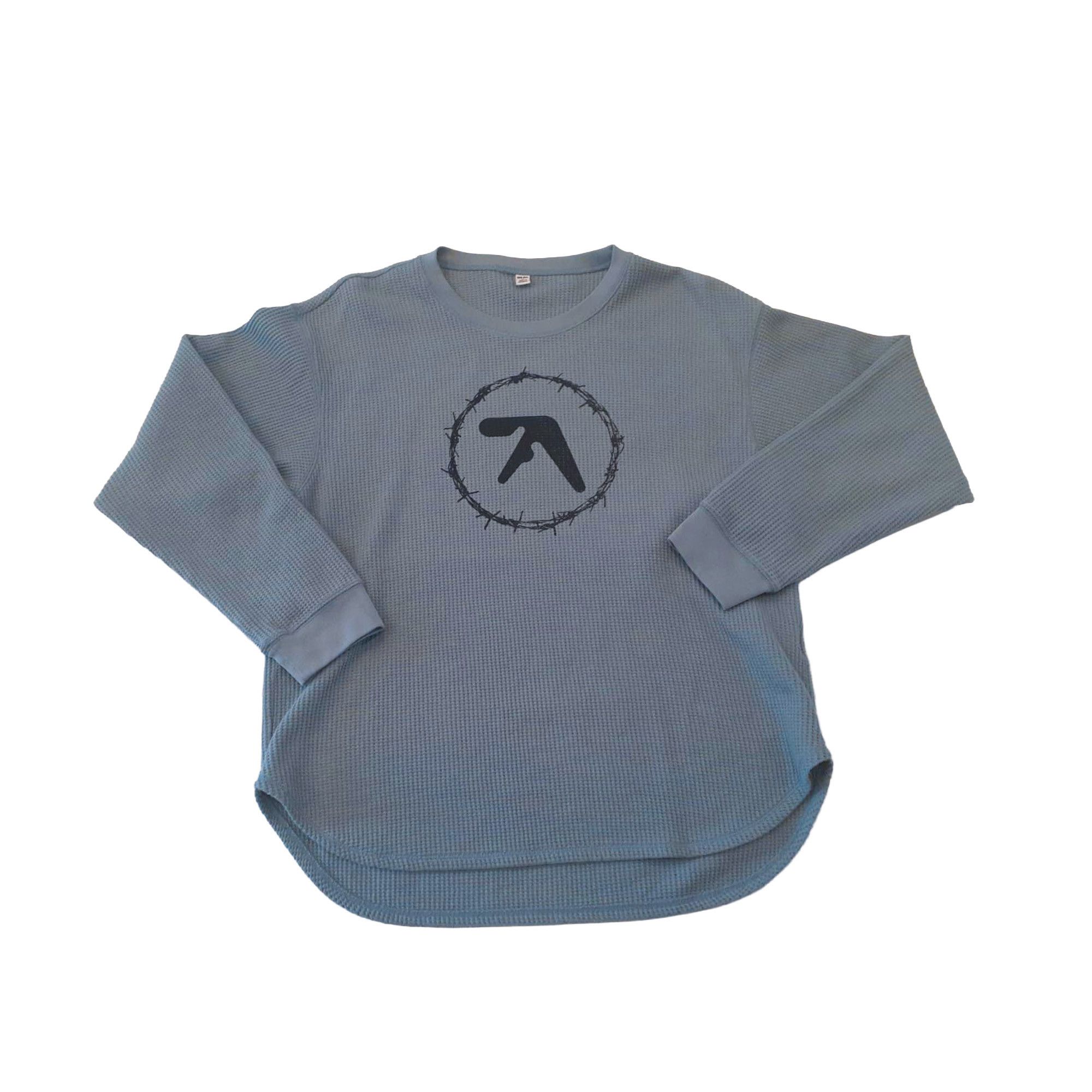 Uniqlo Custom Aphex Twin Barbed Wire Long Sleeve Tee Size US M / EU 48-50 / 2 - 1 Thumbnail