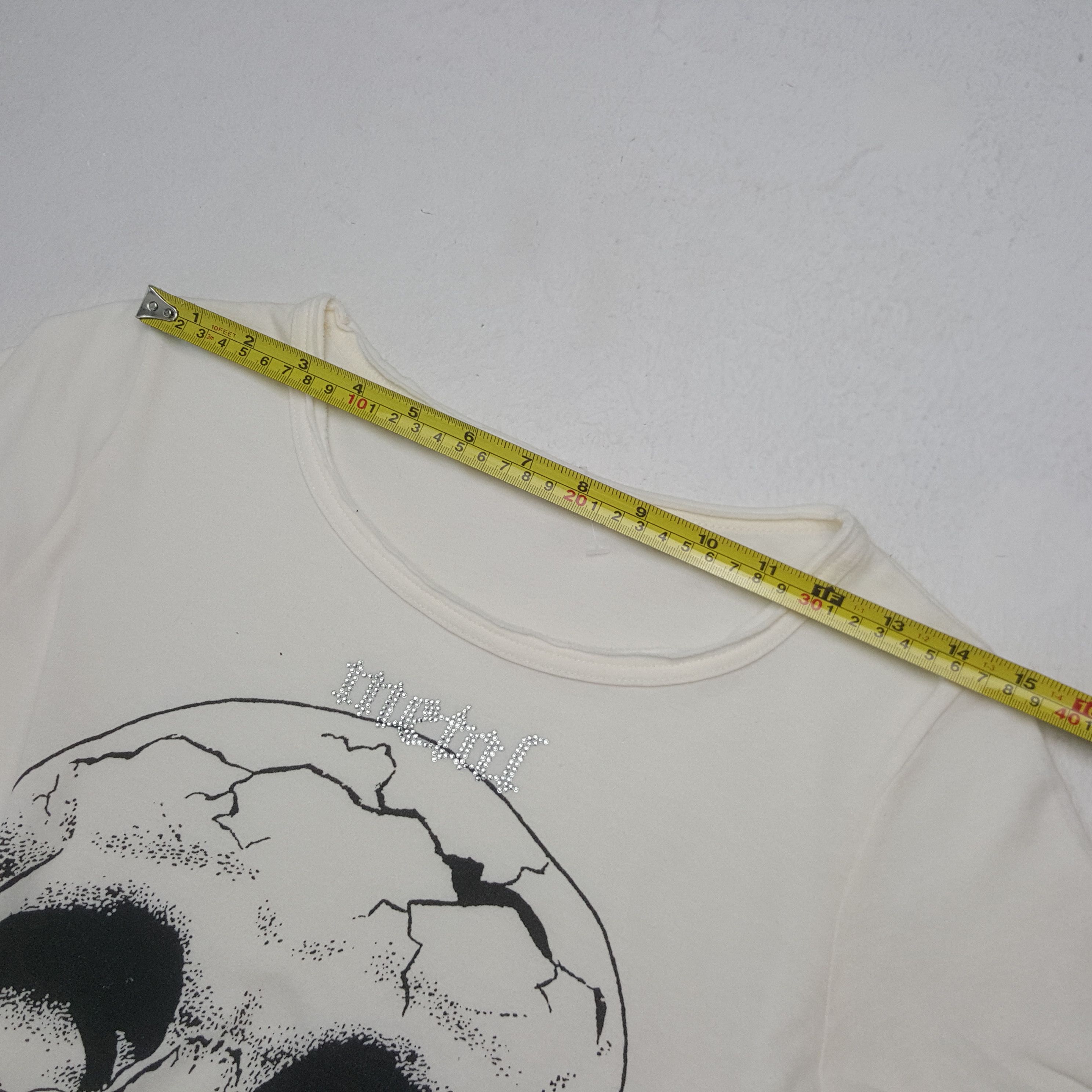 Hysteric Glamour Vintage Hysteric Glamour Skull Punk Style Tshirt Size S / US 4 / IT 40 - 5 Thumbnail