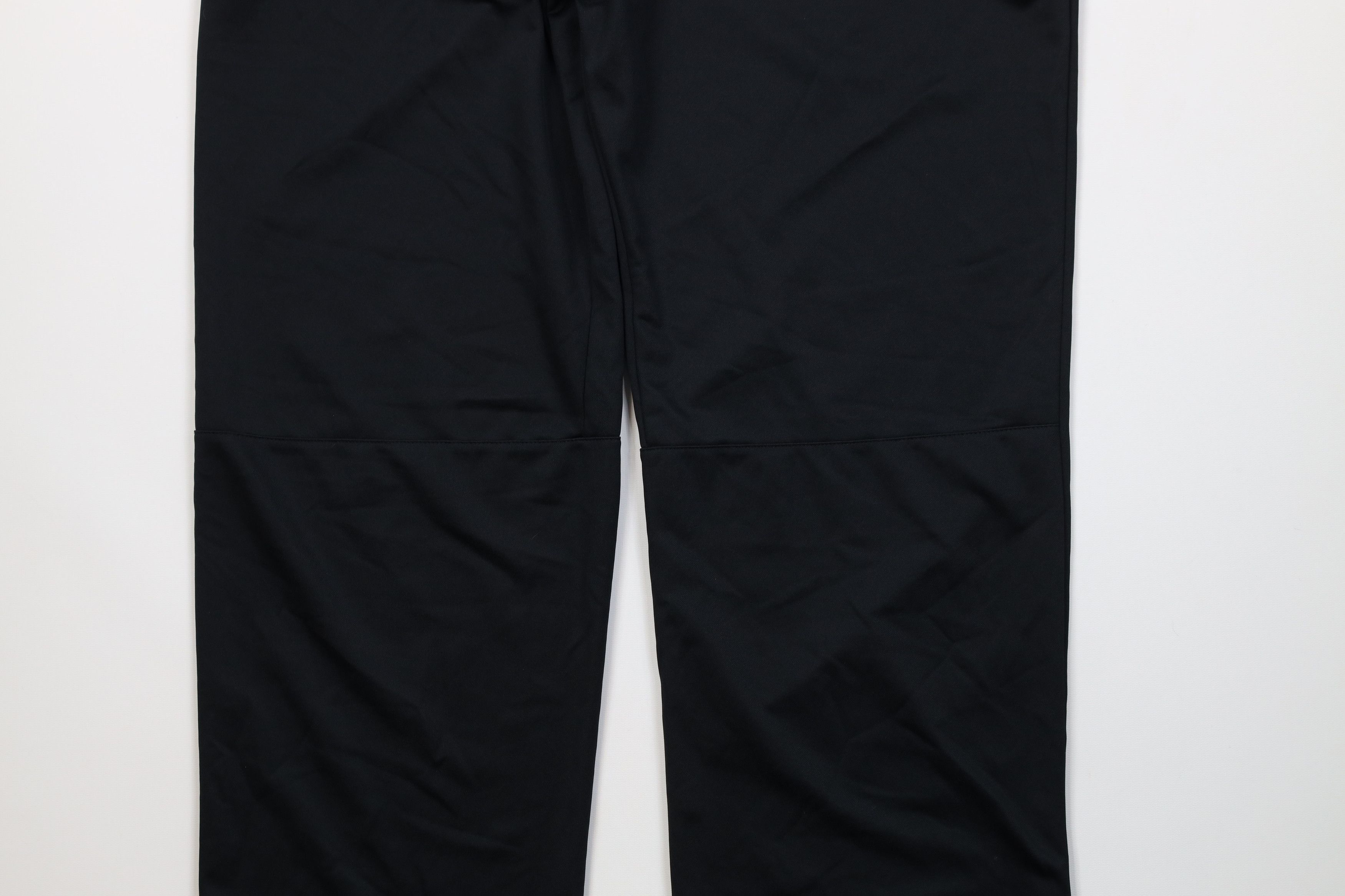 Nike Vintage Y2K Nike Mini Swoosh Wide Leg Pants Black Polyester Size US 38 / EU 54 - 14 Thumbnail