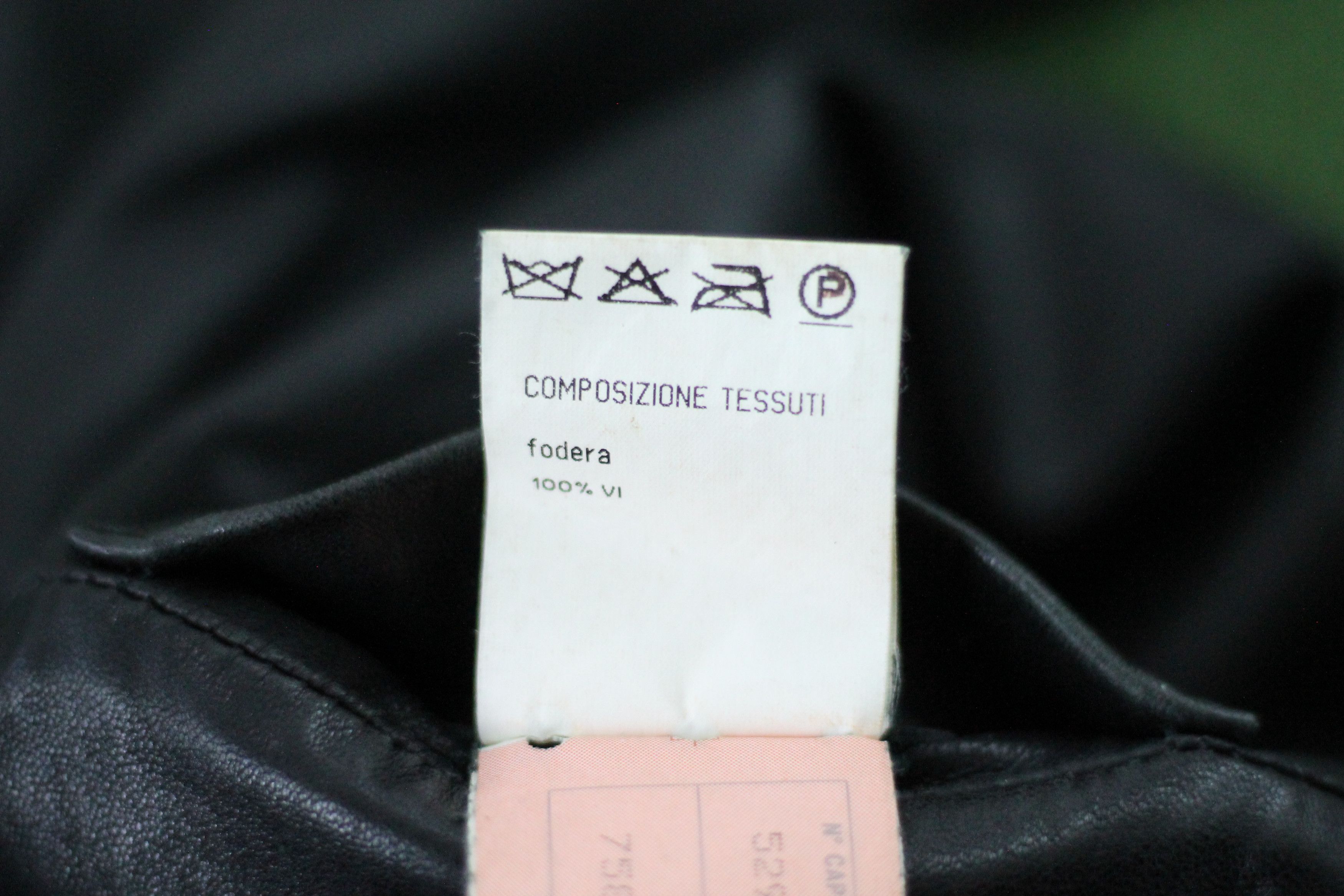Dolce & Gabbana × Vintage RARE! Vintage DOLCE & GABBANA Leather Shirt Light Jacket. Size US L / EU 52-54 / 3 - 8 Thumbnail