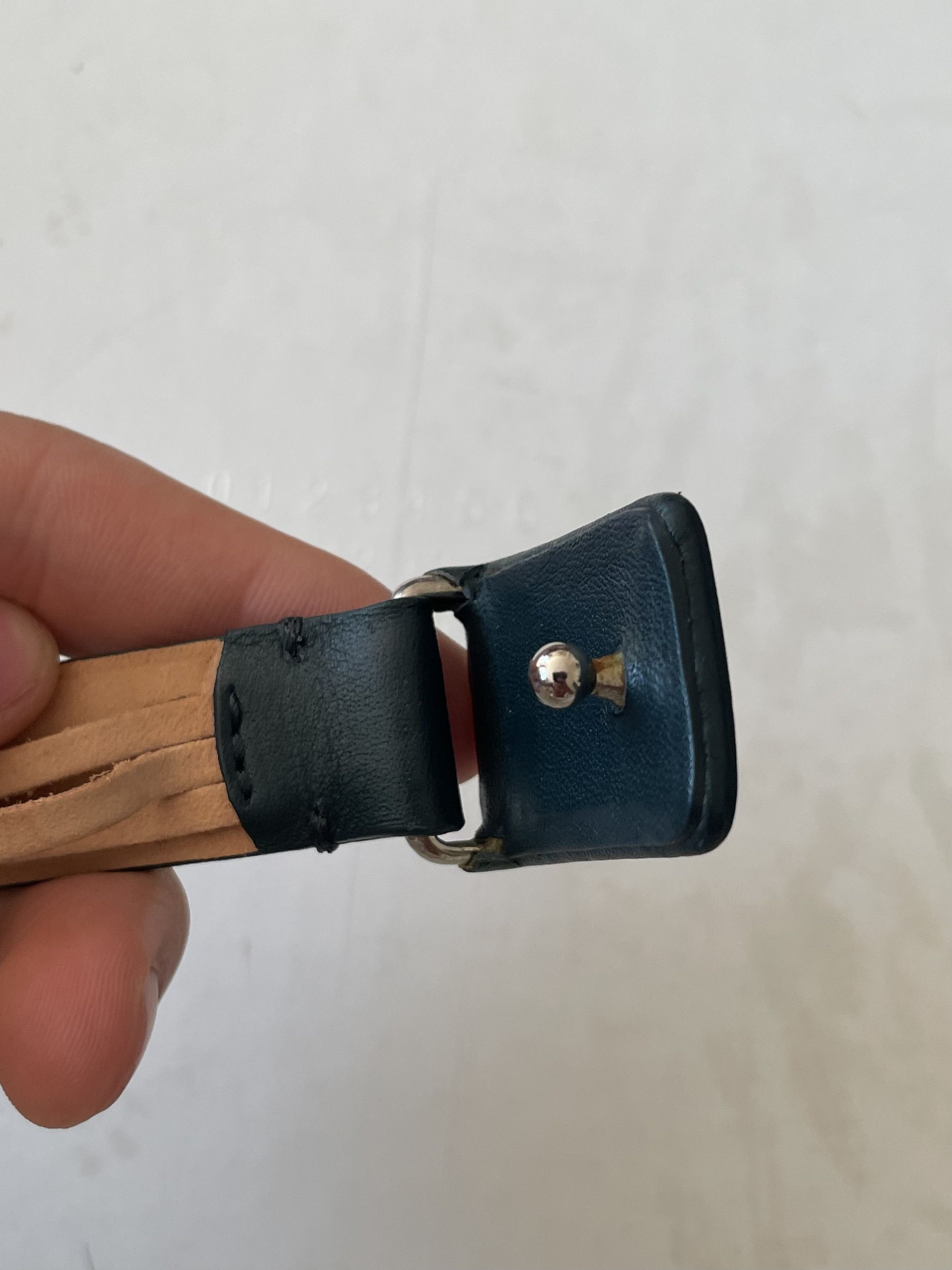 Maison Margiela Maison Margiela leather belt – Black, size 80 Size ONE SIZE - 6 Thumbnail
