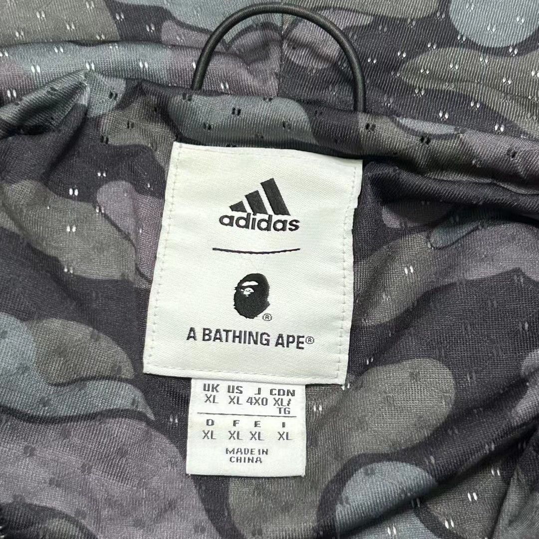 Adidas × Bape BAPE ADIDAS CAMO SHARK FULL ZIP HOODIE Size US XL / EU 56 / 4 - 6 Thumbnail