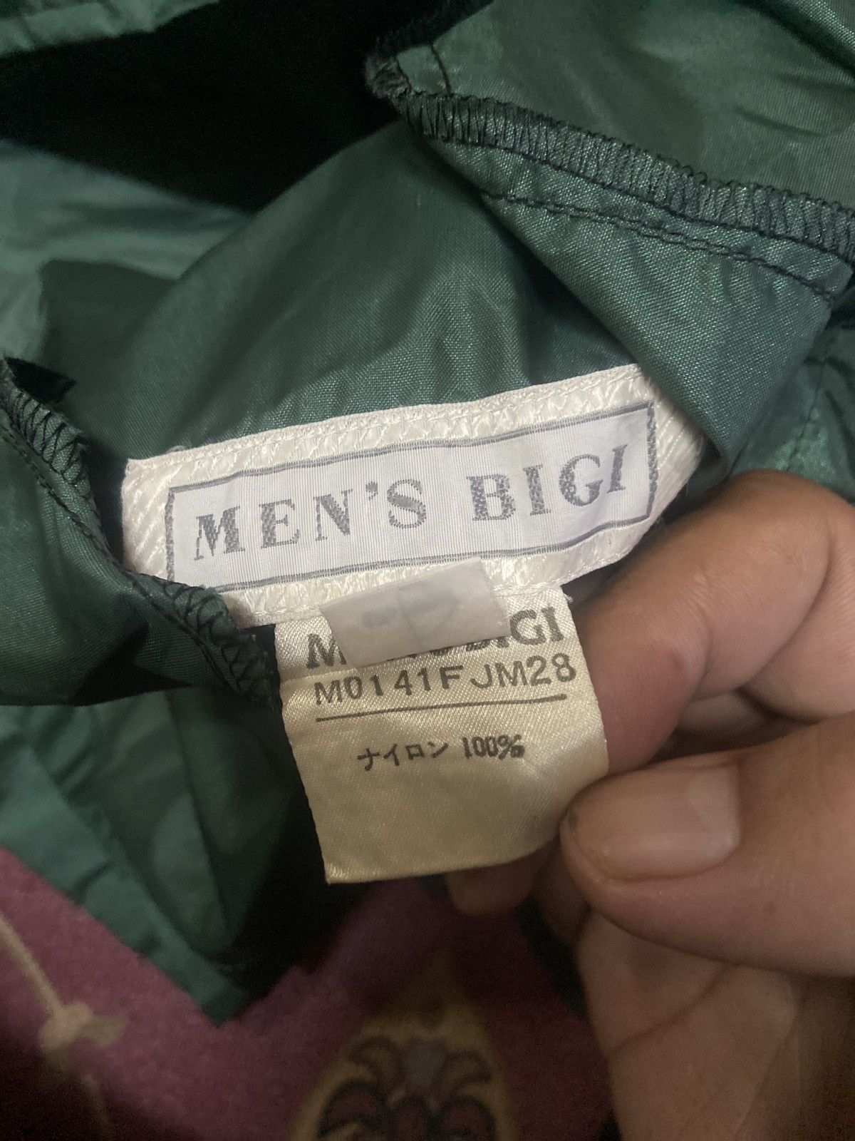 BIGI × Japanese Brand × Vintage 👘SALE👘MENS BIG NYLON RAINCOAT Size US L / EU 52-54 / 3 - 9 Thumbnail