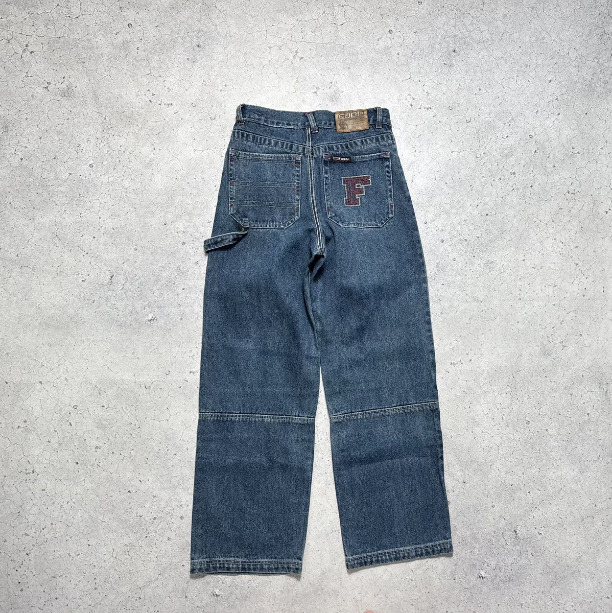 Fubu Fubu Vintage Denim Jeans Rap Skate Big Logo Size US 30 / EU 46 - 2 Thumbnail