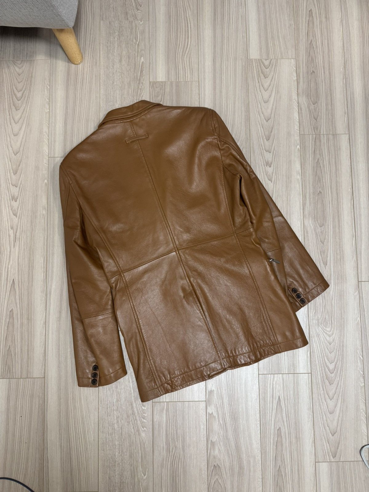 Jean Paul Gaultier Jean Paul Gaultier Early 2000s Leather Blazer Size US S / EU 44-46 / 1 - 10 Thumbnail