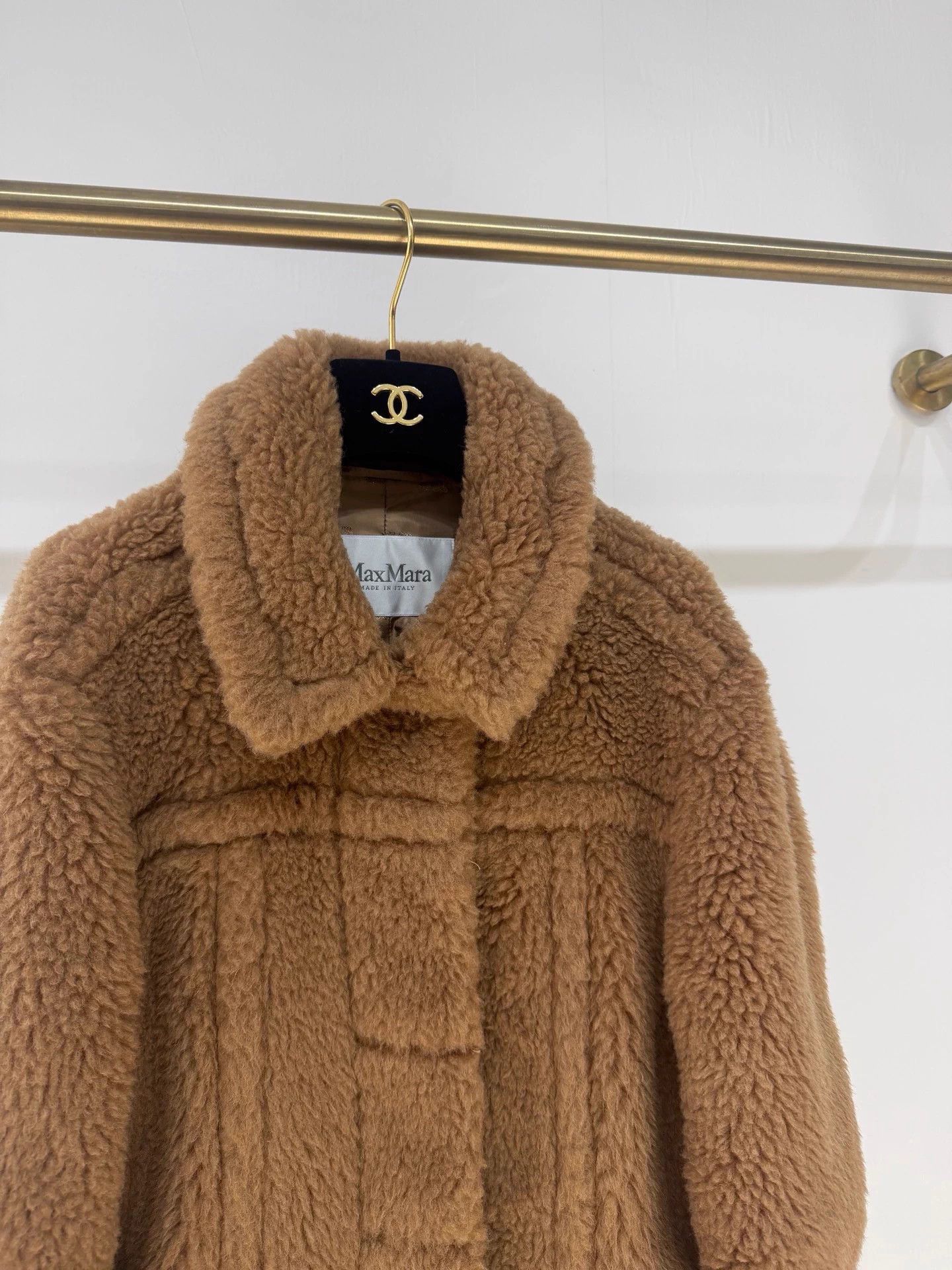 Max Mara MaxMara Teddy Short Coat FR40 102cm Size M / US 6-8 / IT 42-44 - 2 Thumbnail