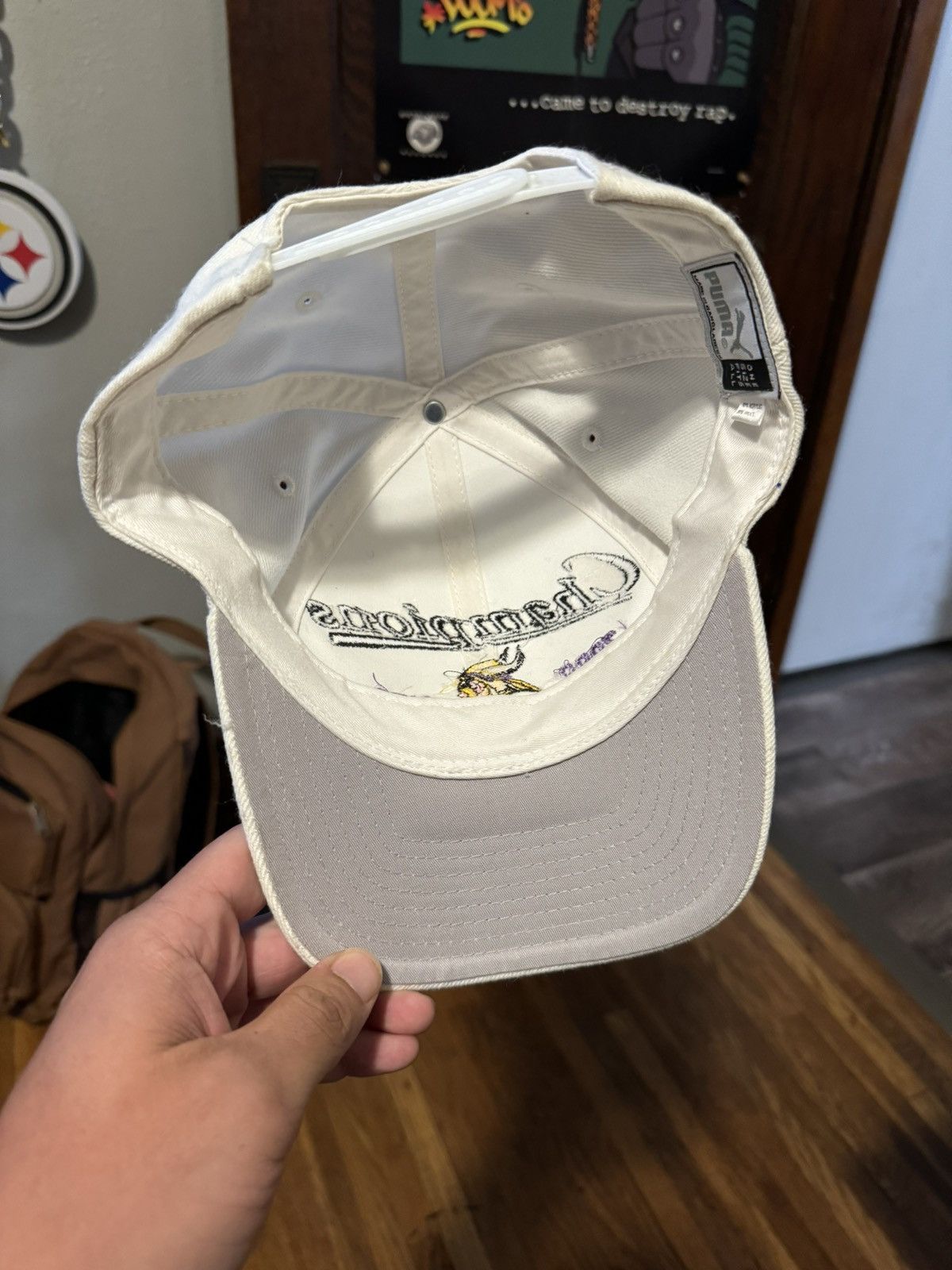 Puma × Vintage Vintage Minnesota Vikings Hat Size ONE SIZE - 4 Thumbnail
