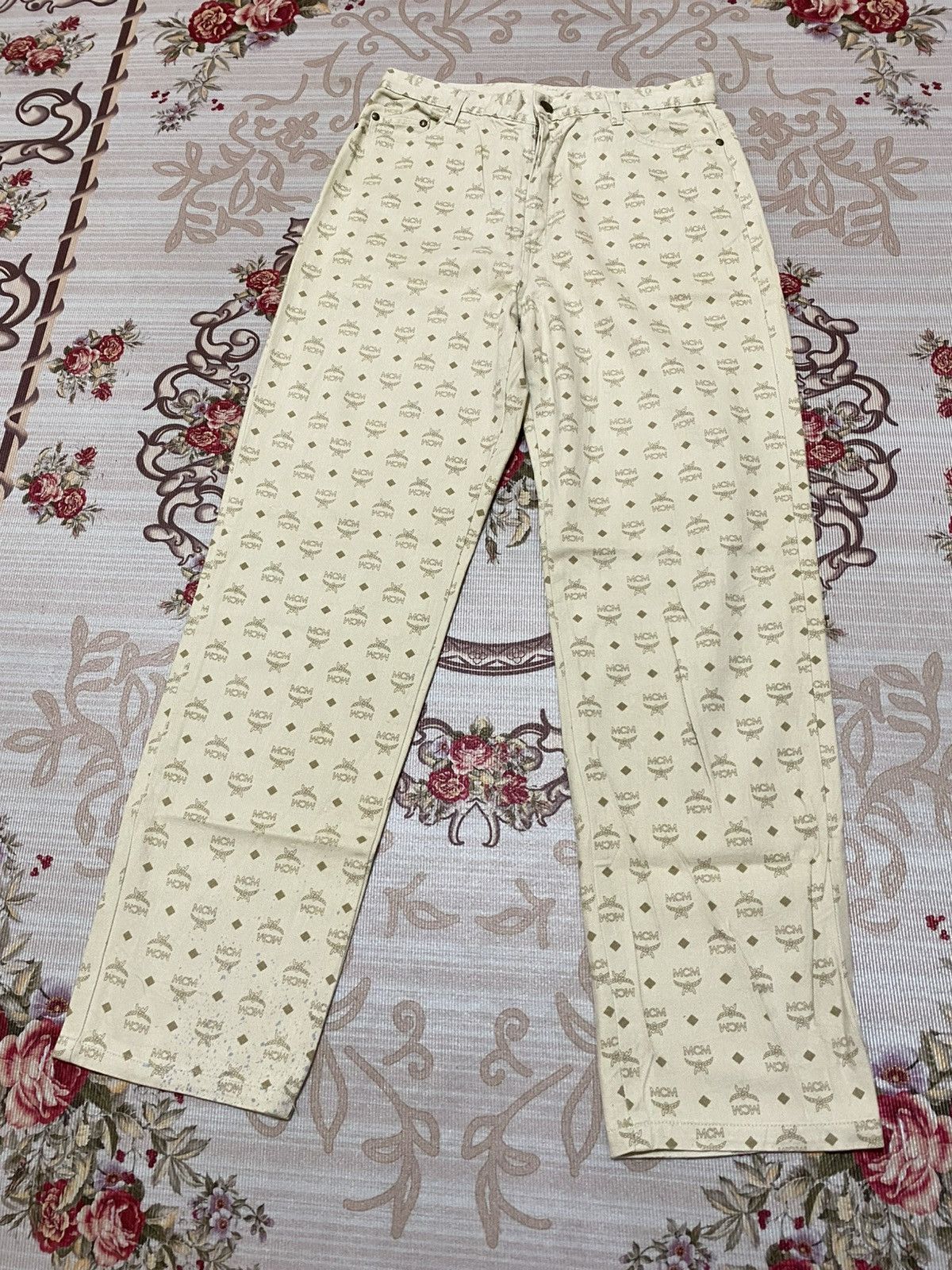 MCM MCM Monogram Jeans Denim Size 29" - 3 Thumbnail