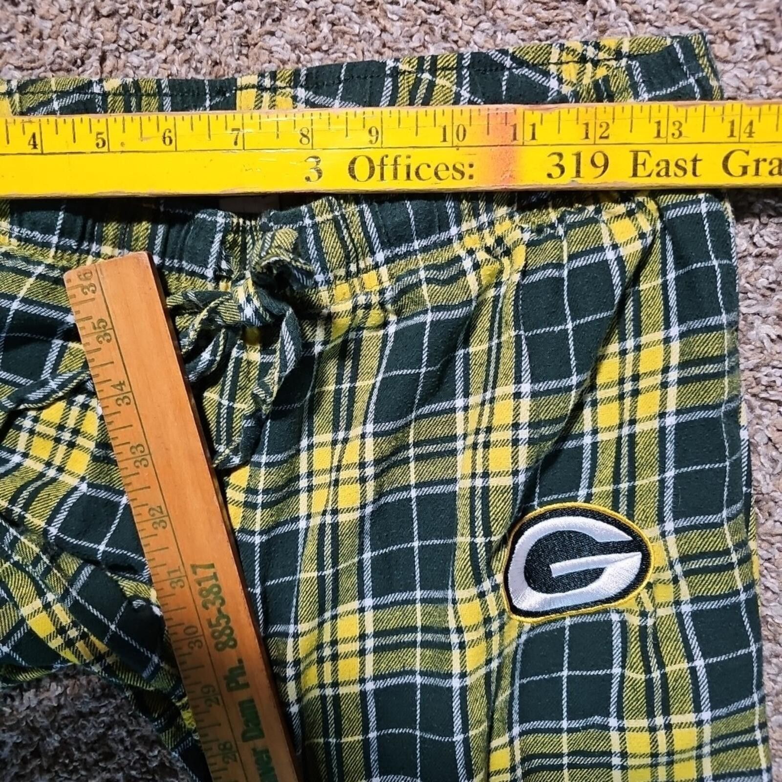 Other Green Bay Packers Pants Mens S NFL Football Pajama Lounge Size ONE SIZE - 4 Thumbnail